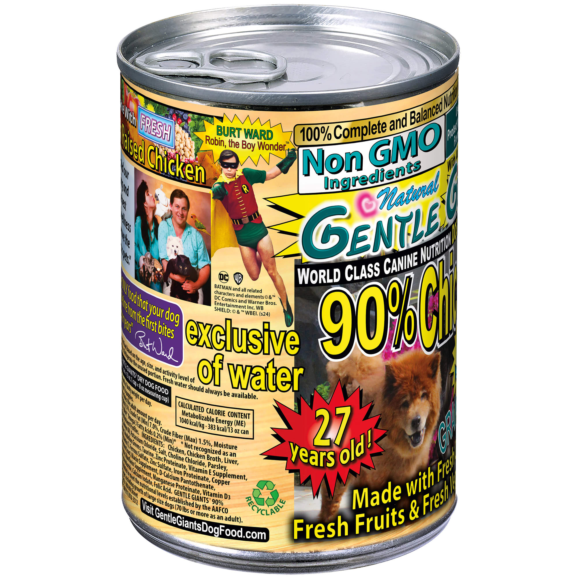 Gentle giants canned dog food sale