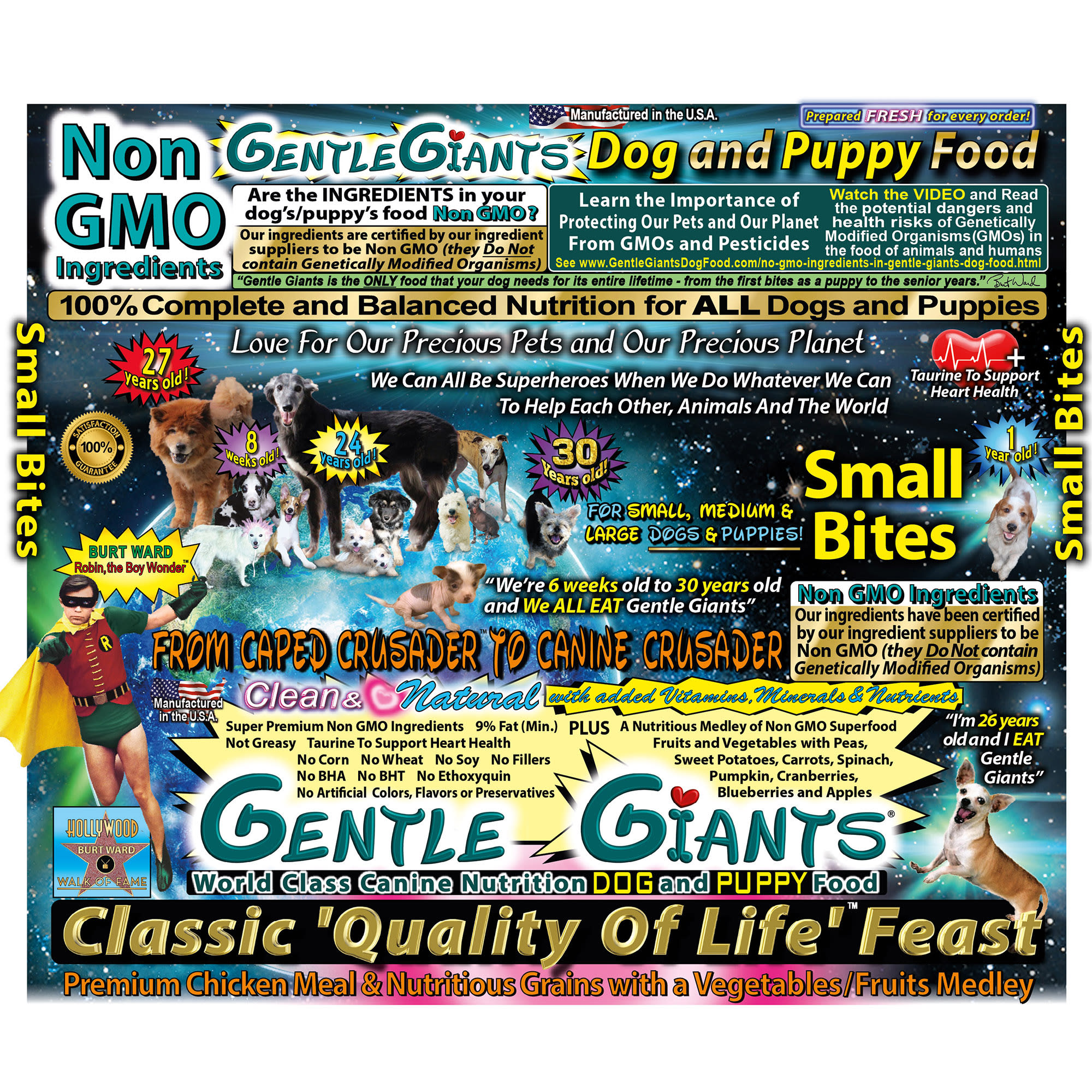 Gentle giants on sale dog food canada