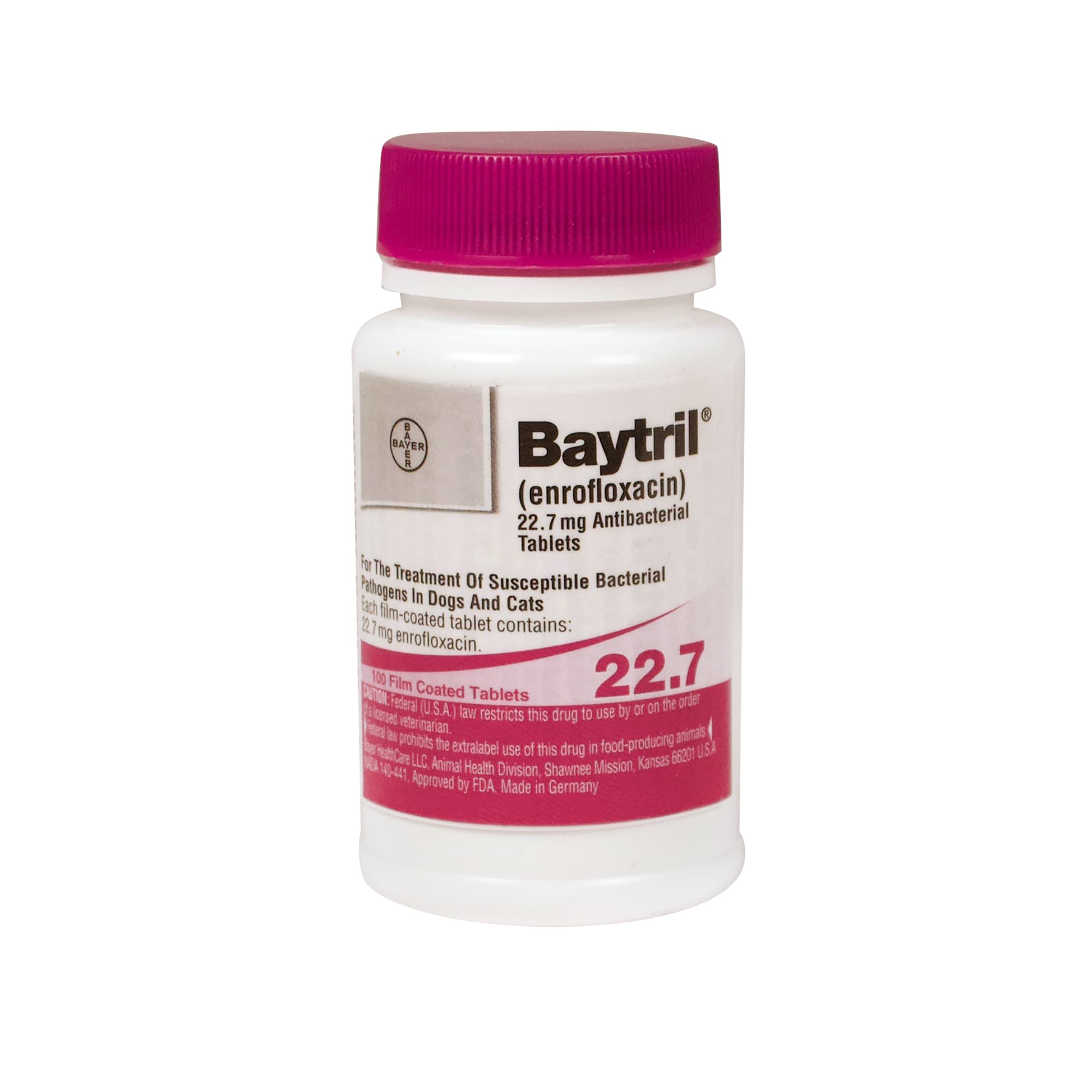 Baytril 22 7 Mg Single Film Coated Tablet Petco