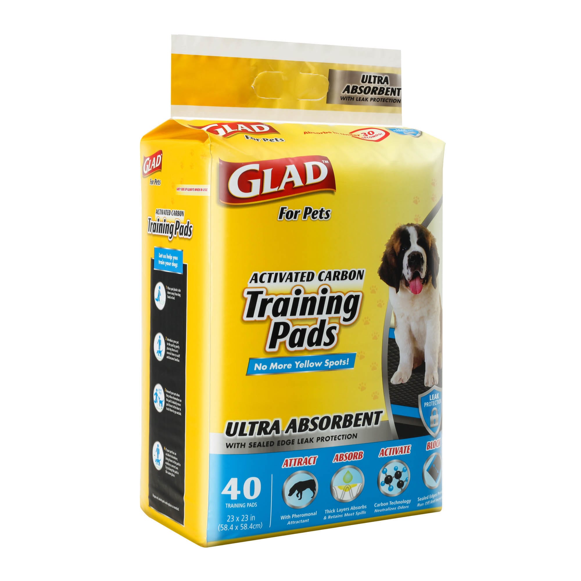 glad dog pee pads