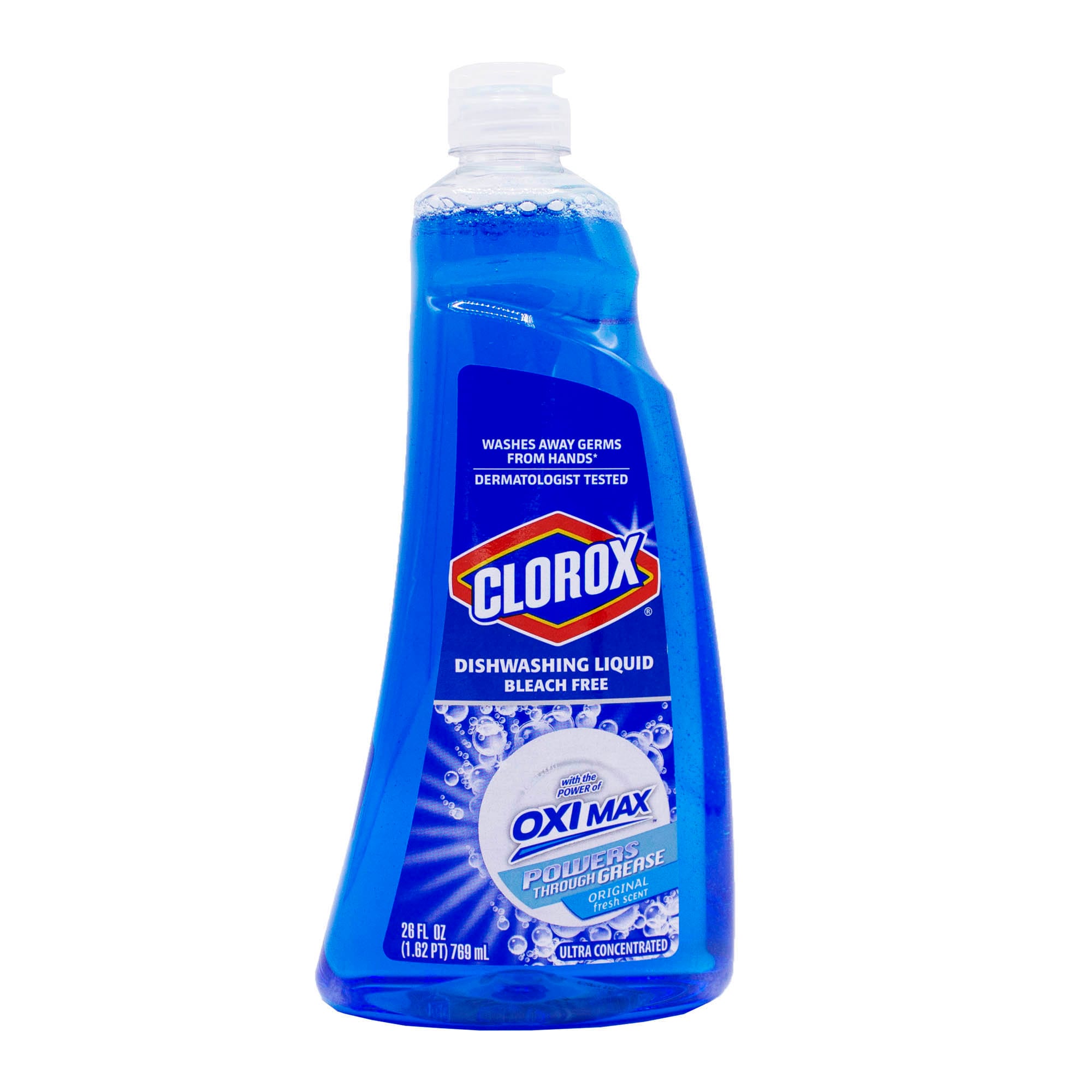 Clorox Dishwashing Liquid Soap with Oxi in Fresh Scent, 26 fl. oz.