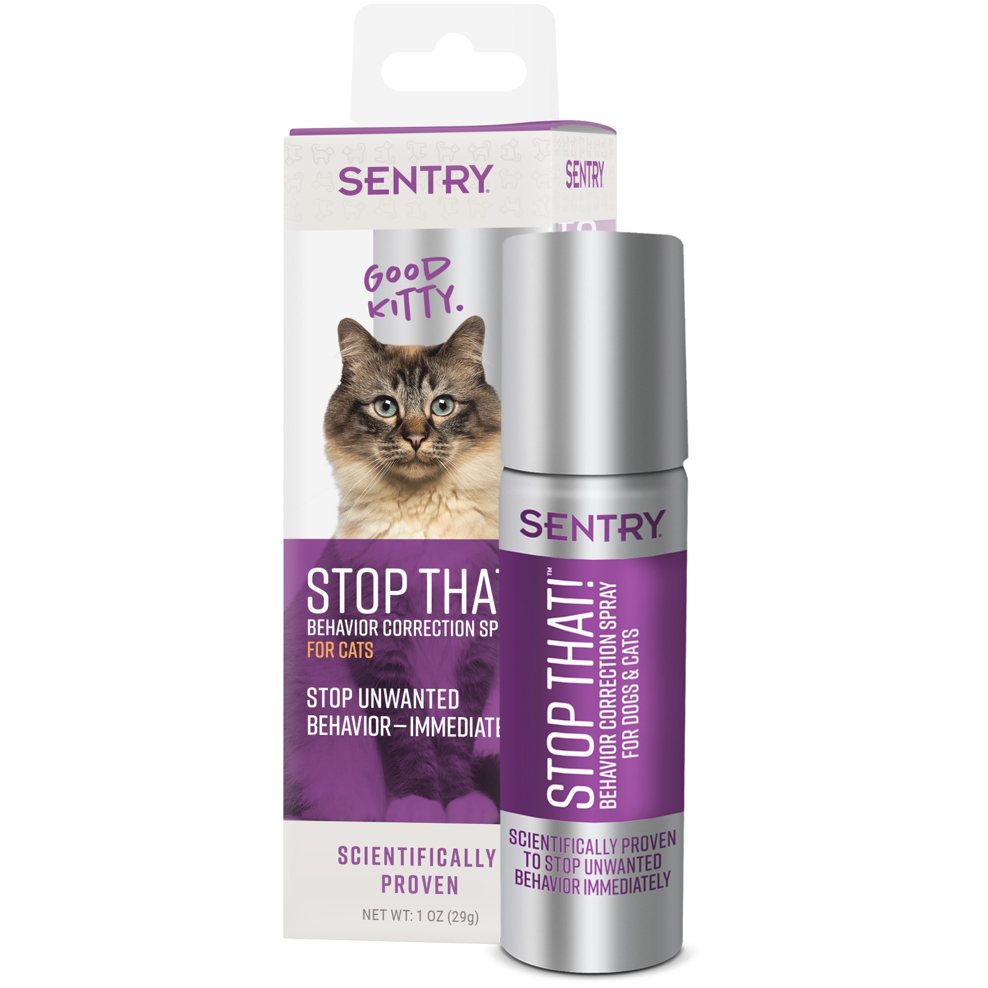 Sentry Stop That Behavior Correction Spray for Cats 1 oz. Petco