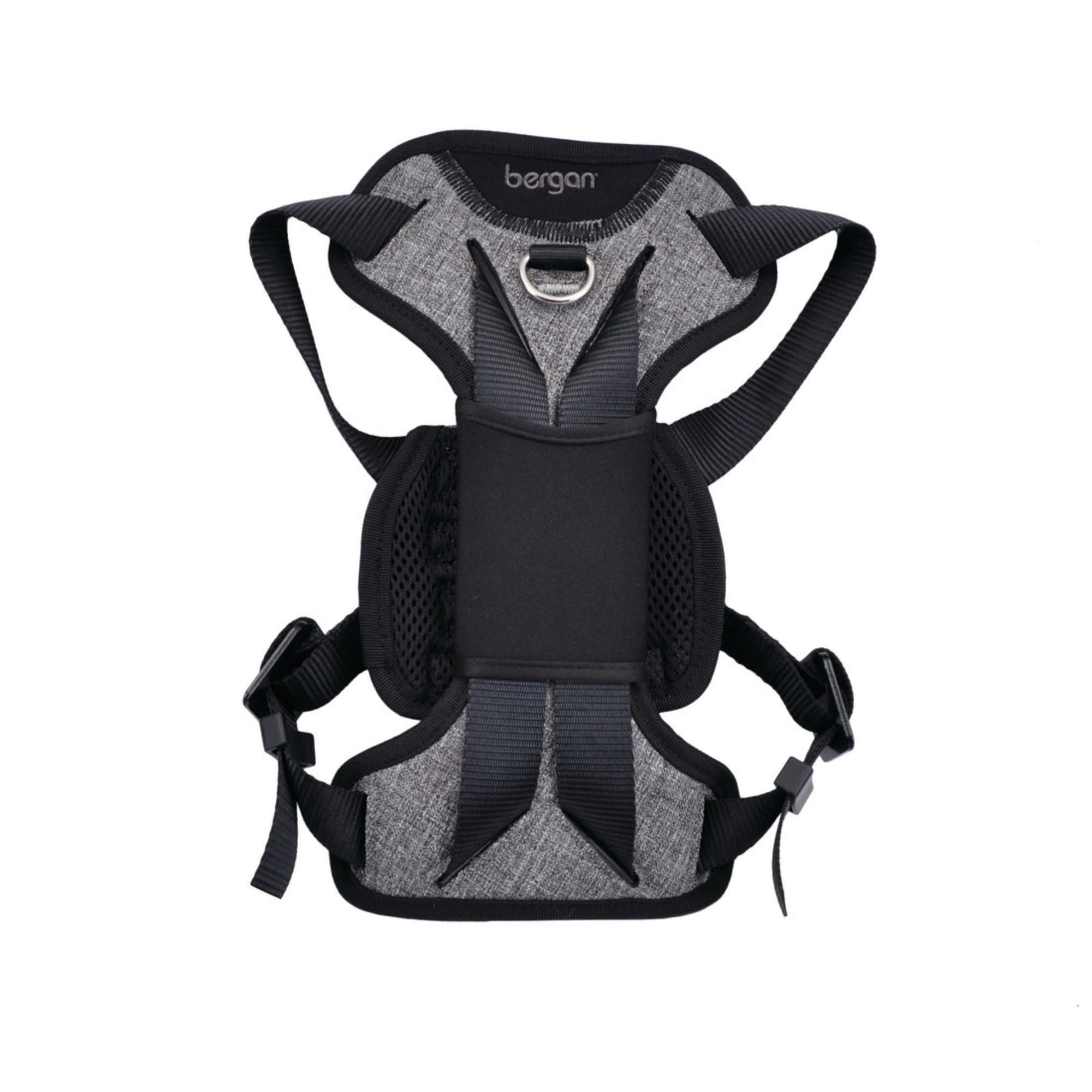 Bergan Heather Grey Auto Dog Harness, Small Petco