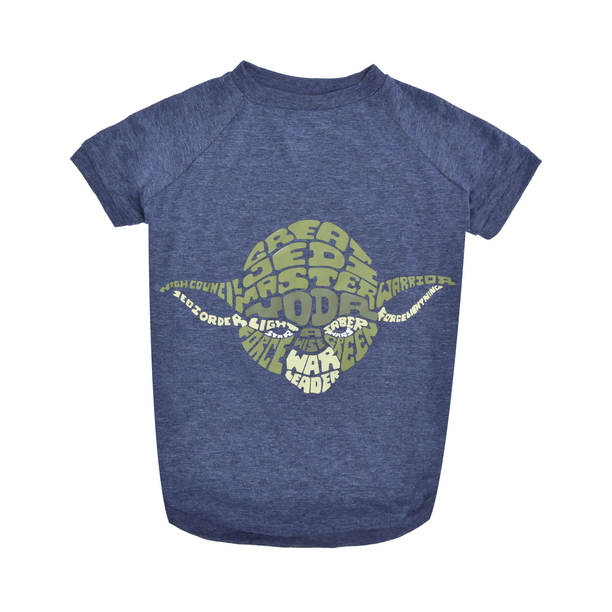 Fetch for Pets Star Wars Blue Yoda Wisdom Dog T-Shirt, X-Large