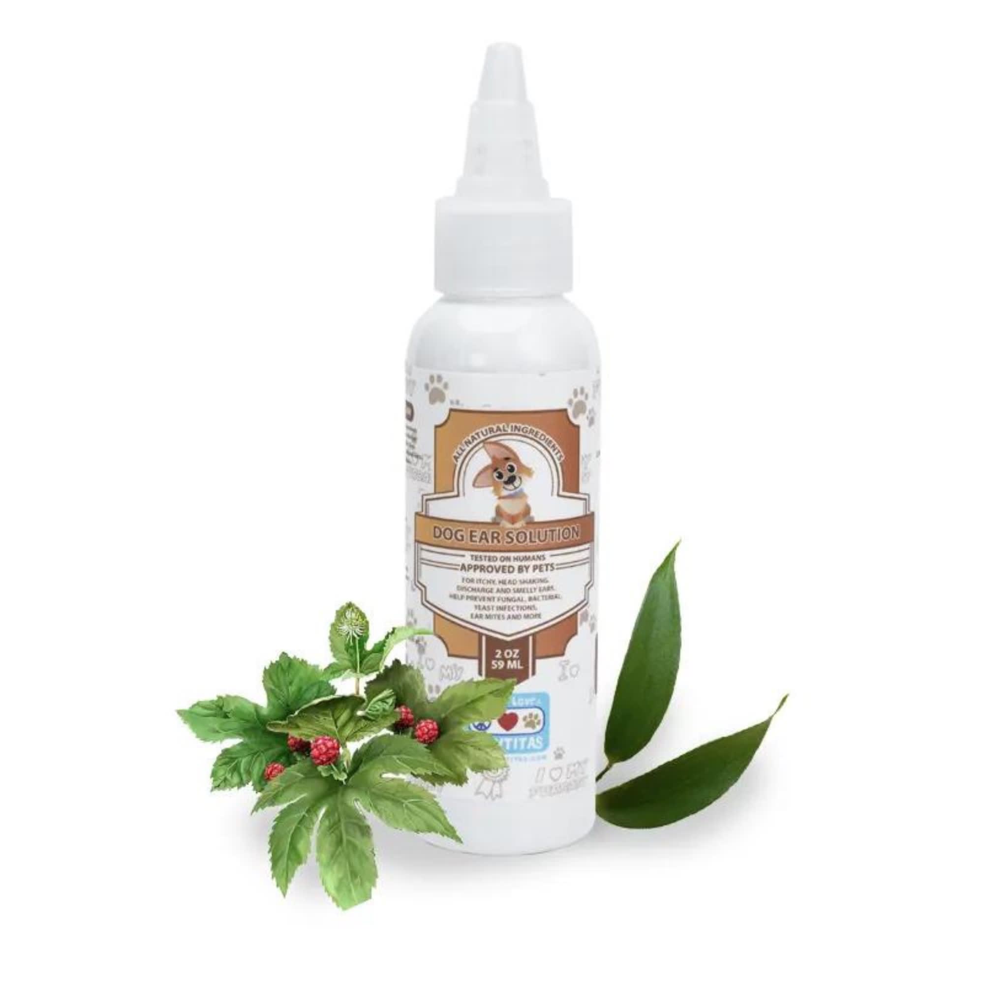 Pawtitas Natural Ear Cleaner Manufactured with Certified Organic