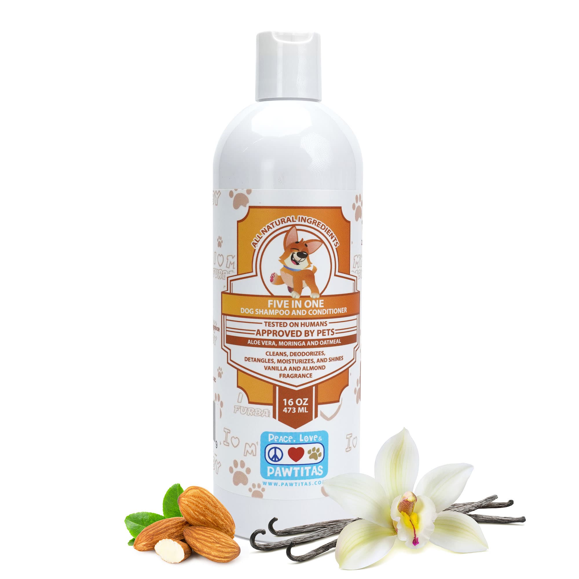 Almond dog shampoo sale