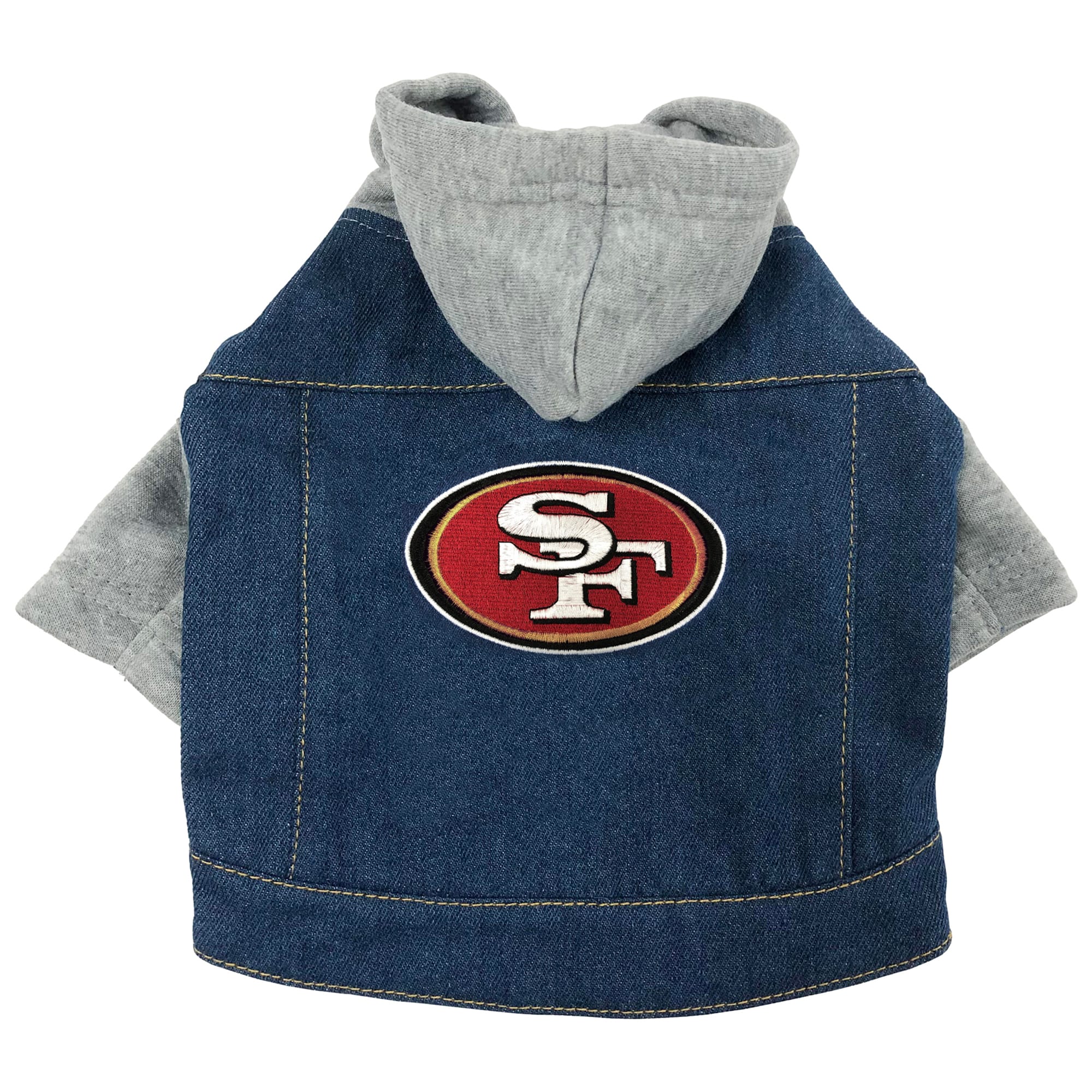 49ers short sleeve hoodie