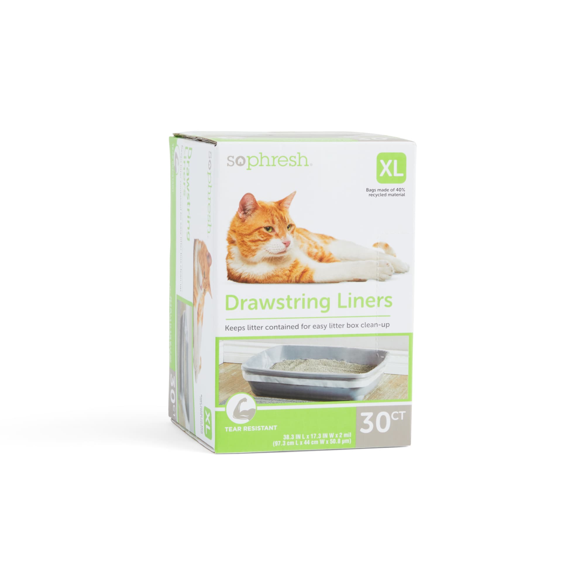 Elastic cat shop litter liners