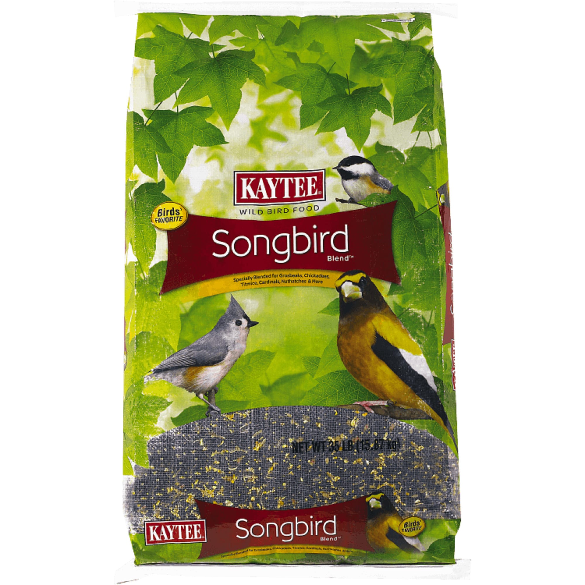 KAYTEE SONGBIRD Treat Bell Wild Bird Feed Sunflower Seeds Hanging Feeder 13 oz!! 