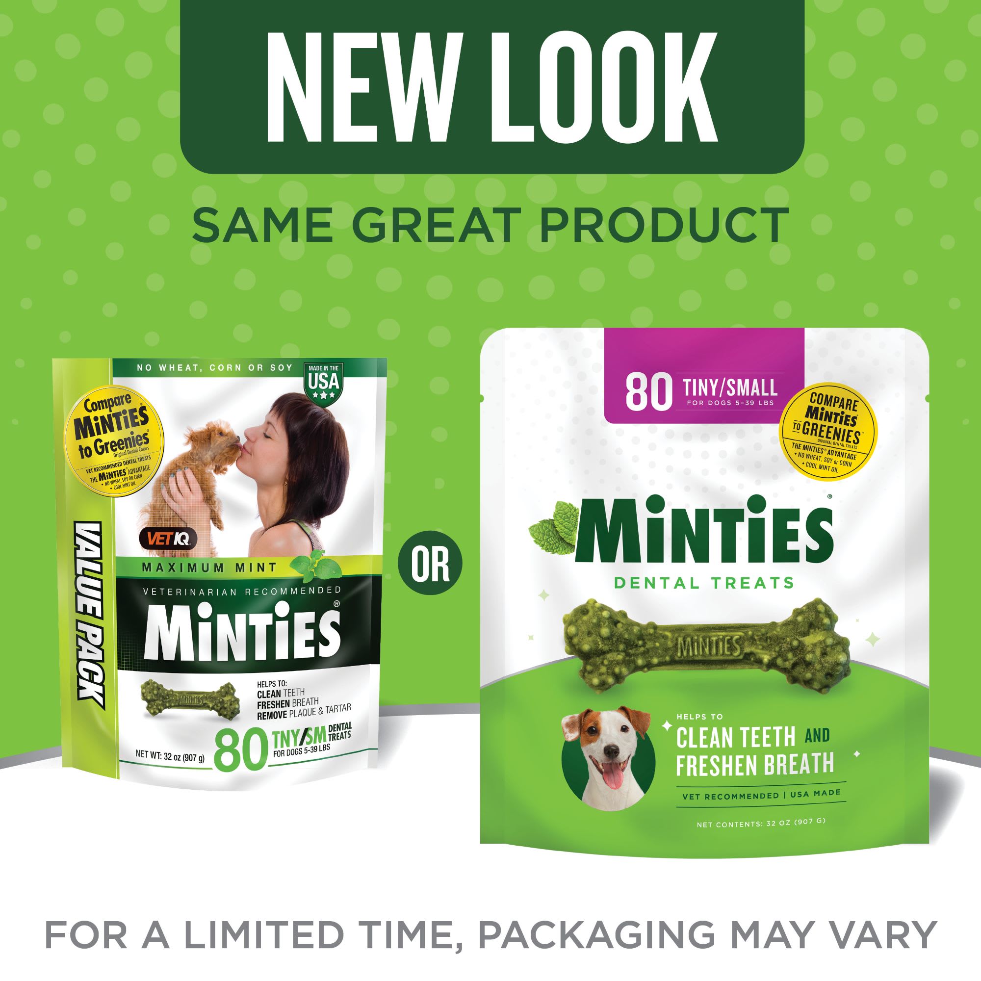 Minties dog chews best sale