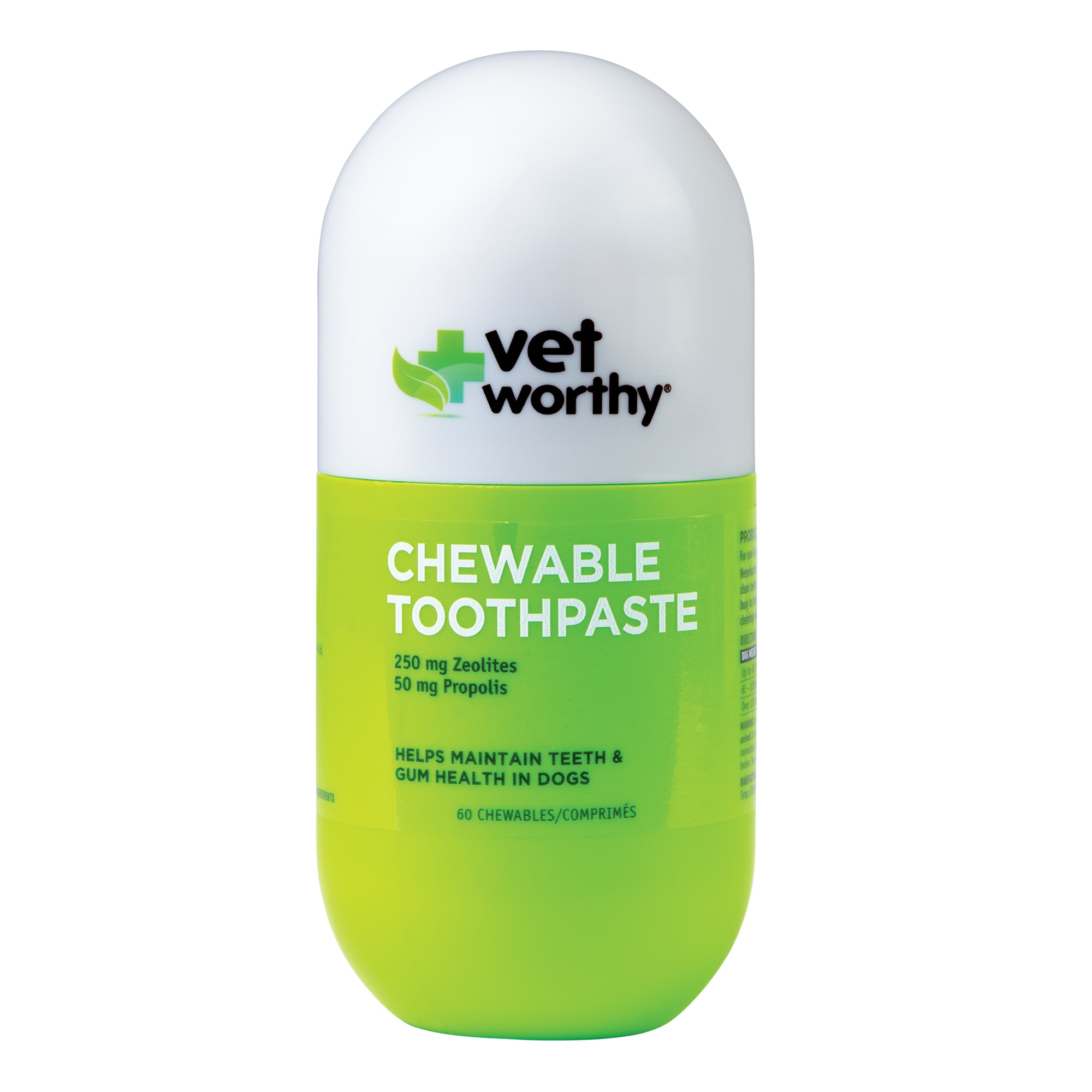 Vet Worthy Chewable Toothpaste for Dogs Count of 60 Petco