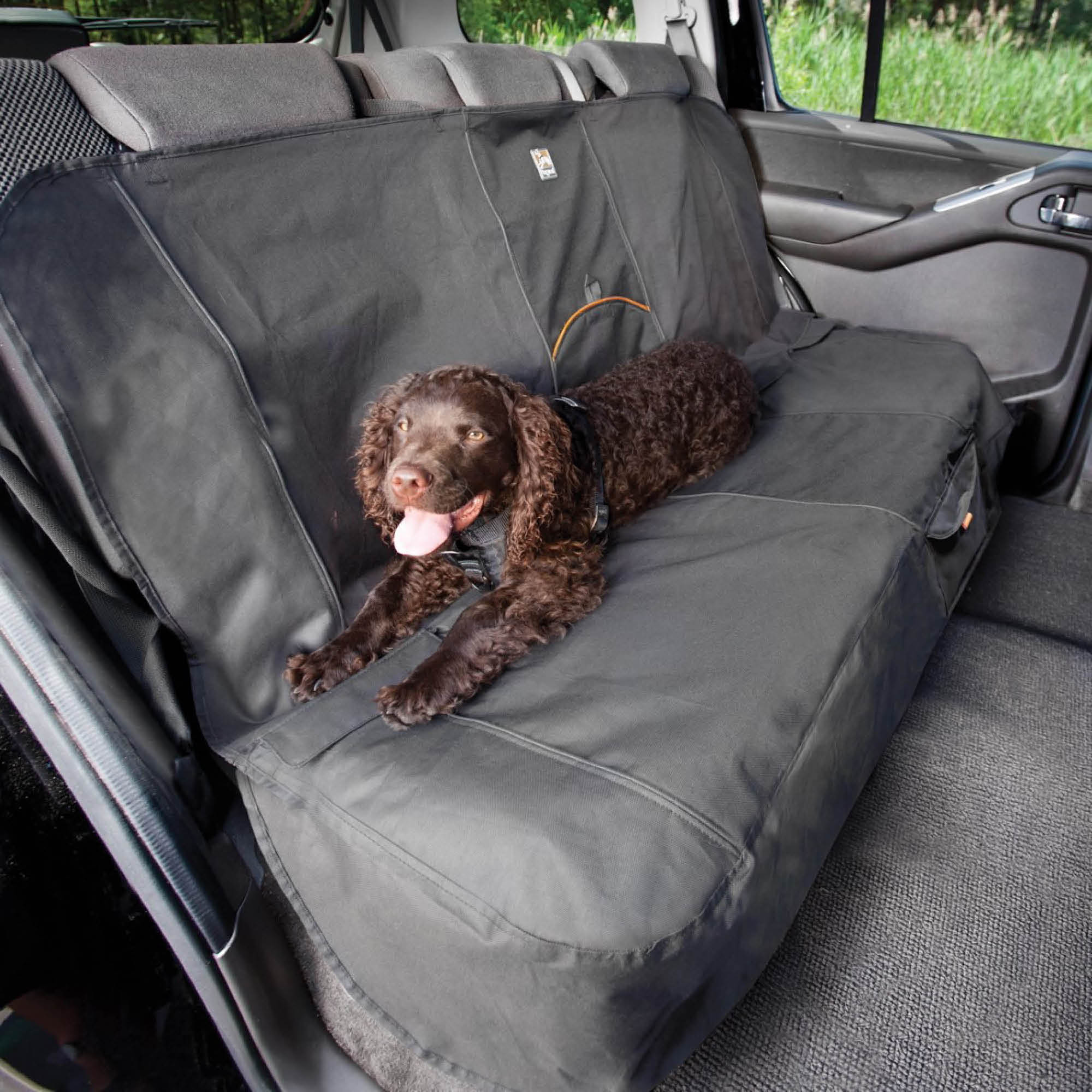 No Slip Grip Bench Seat Cover  Waterproof Non Slip Rear Bench Pet Sea