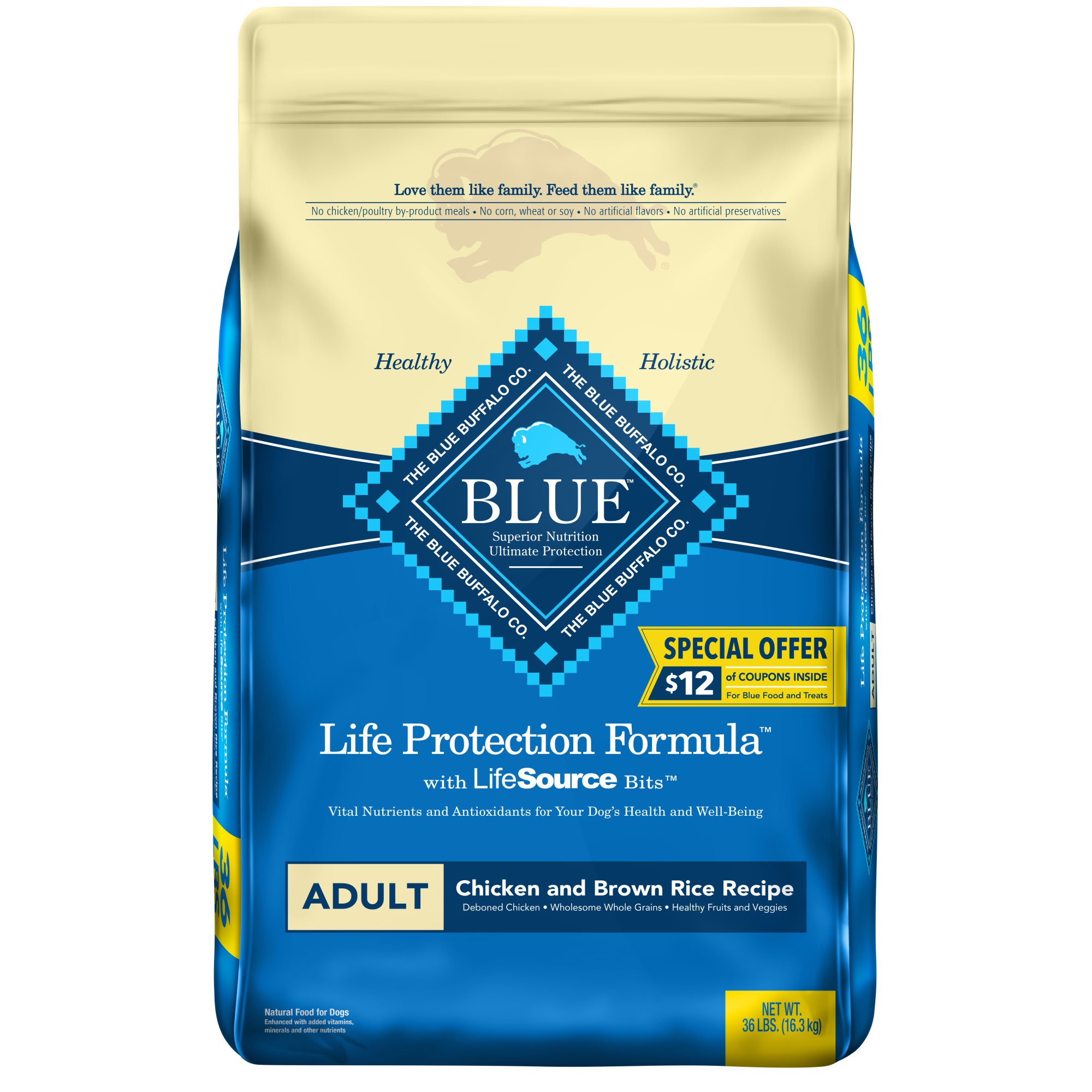 Blue Buffalo Blue Life Protection Formula Adult Chicken And Brown Rice