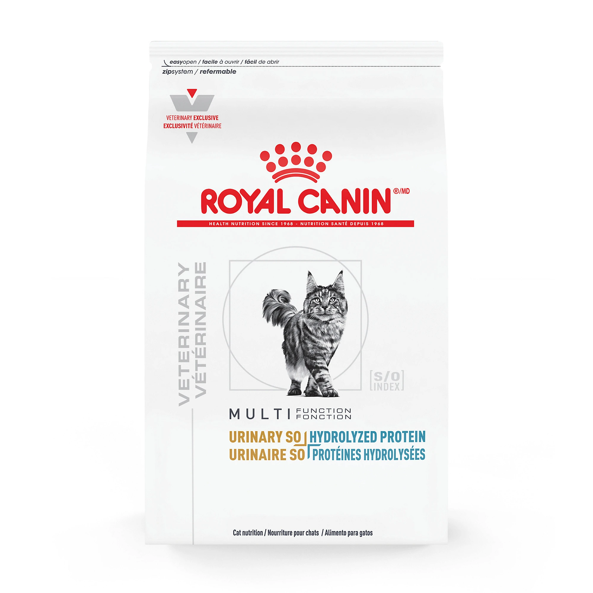 Royal Canin Veterinary Diet Feline Urinary SO + Hydrolyzed Protein Adult Dry Cat Food, 6.6 lbs.