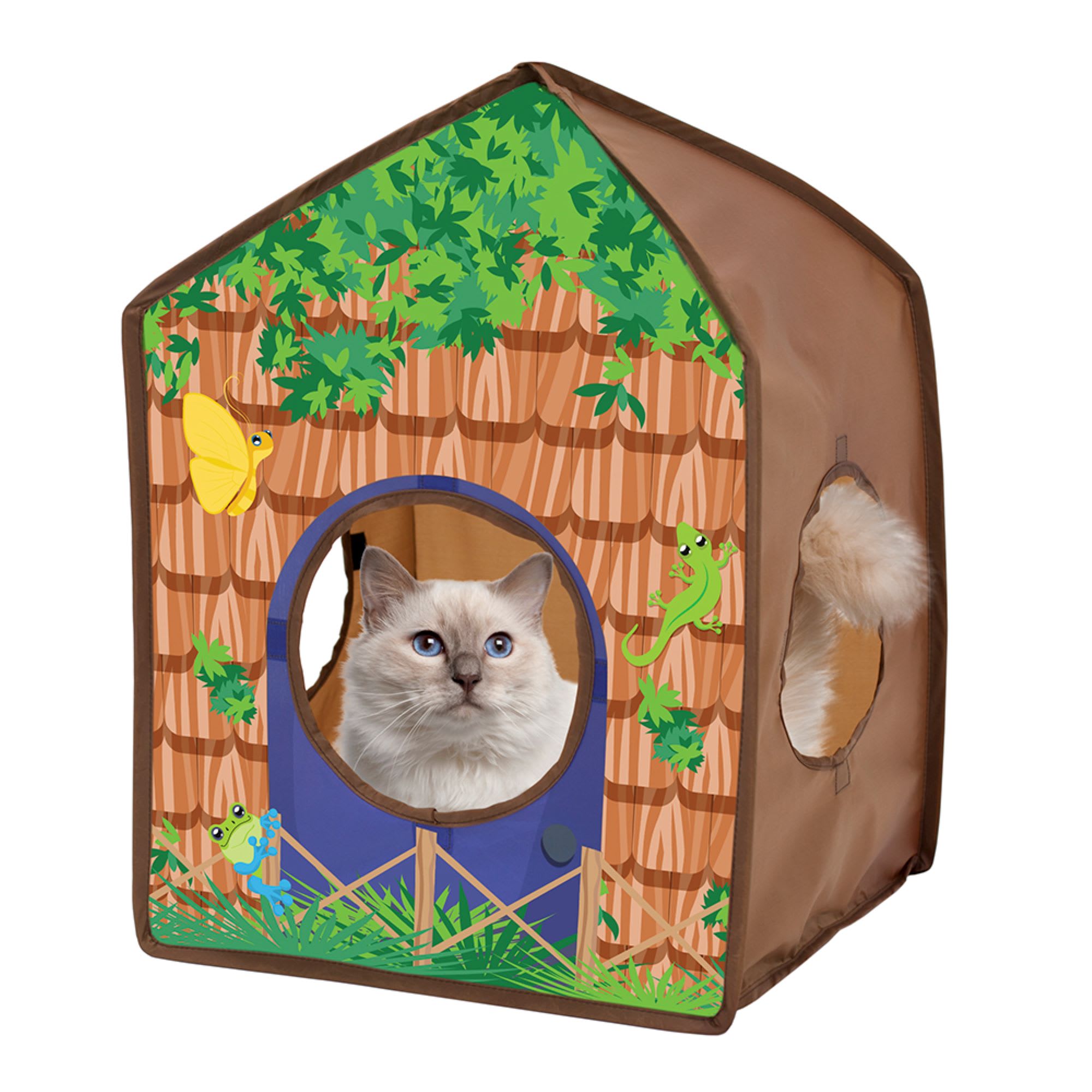 Kitty City Open Safari Kitty House, 24" H | Petco