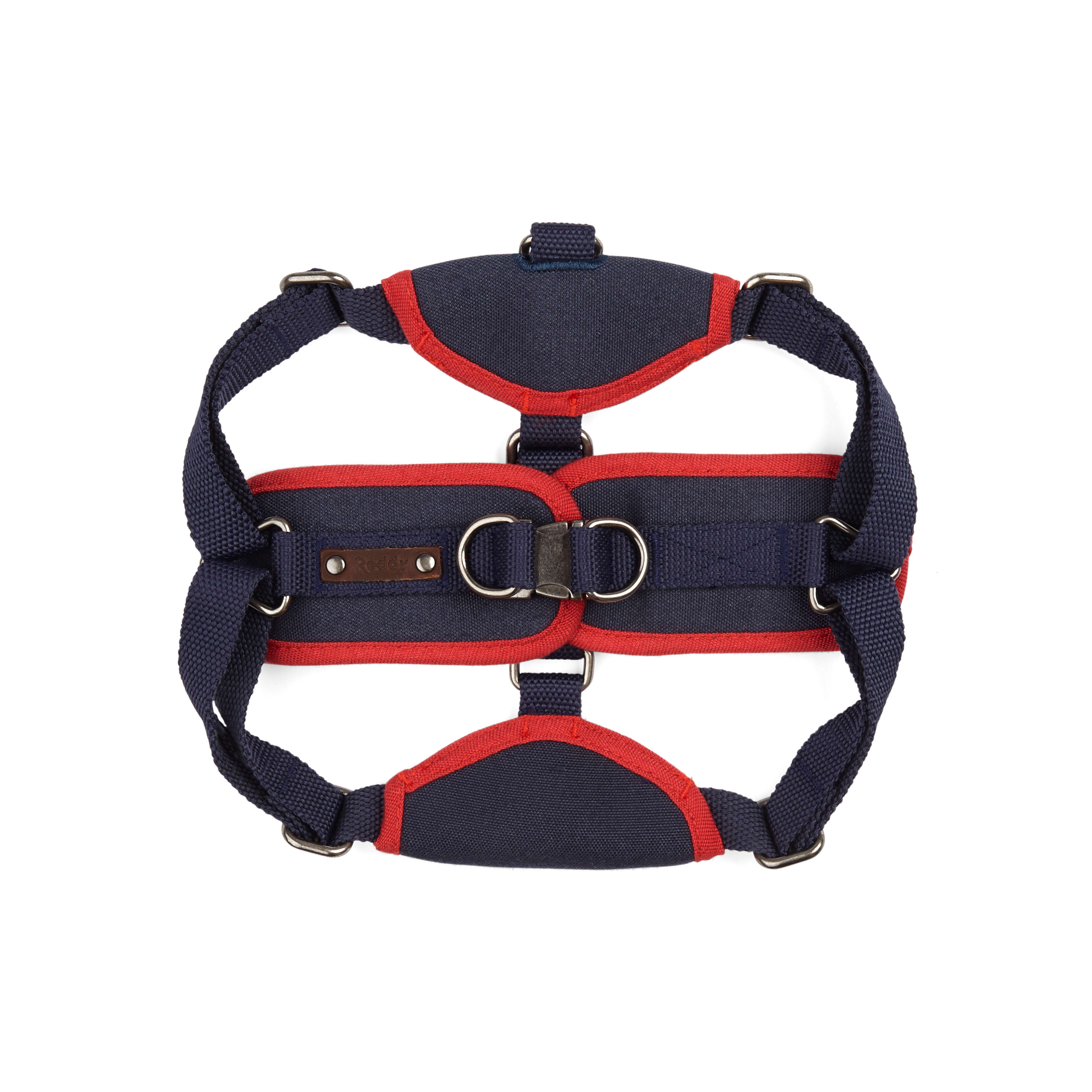Reddy Navy Canvas StepIn Dog Harness, Medium Petco
