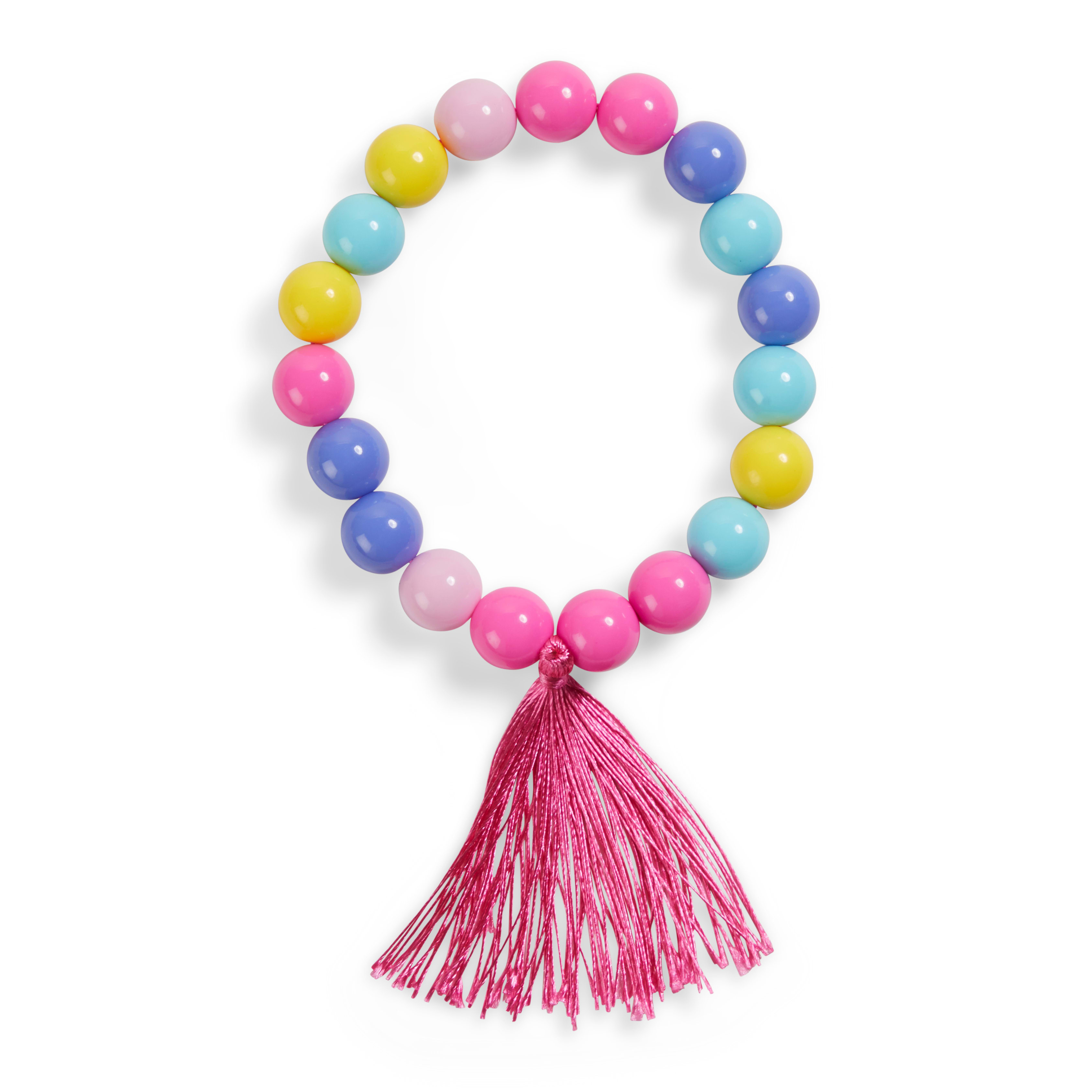 Youly The Happy Go Lucky Pastel Bead Dog Necklace X Small Small Petco