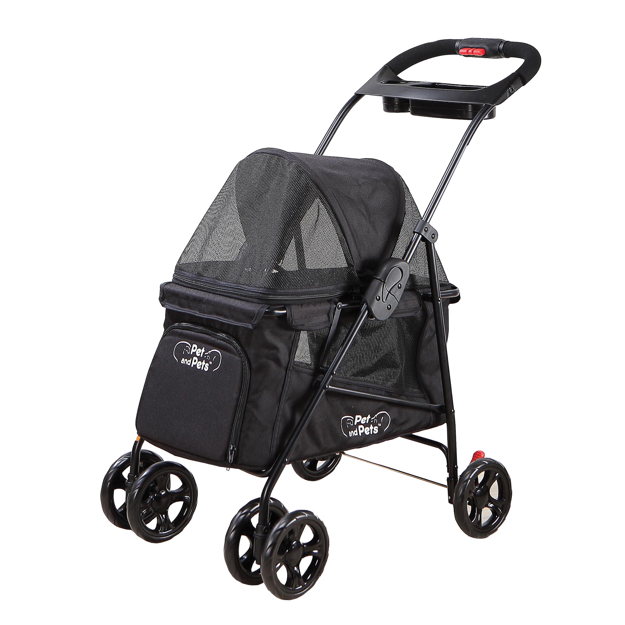 Pet & Pets Black Simplicity Lightweight Pet Stroller