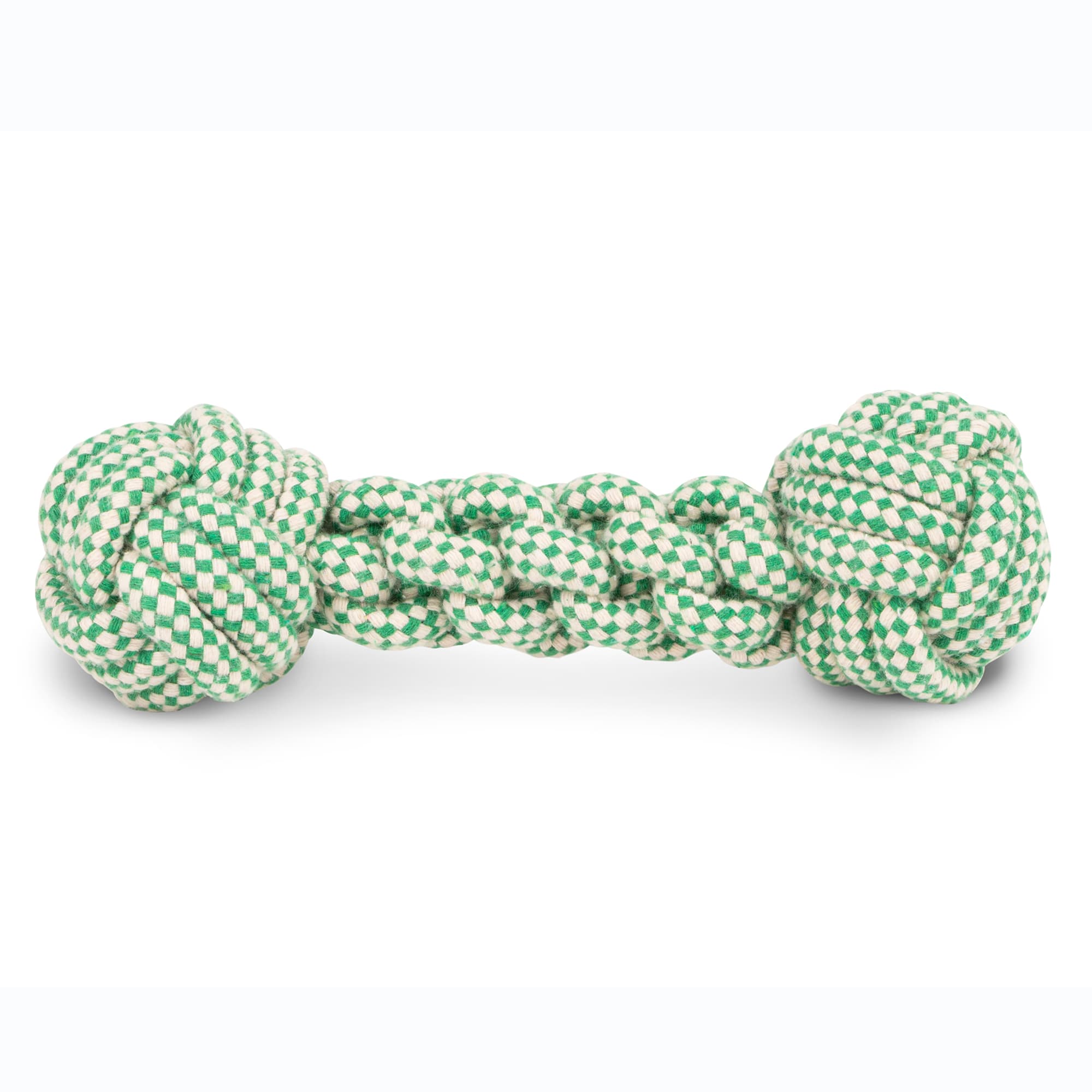 Harry Barker Green/White Skipper Rope Dog Toy