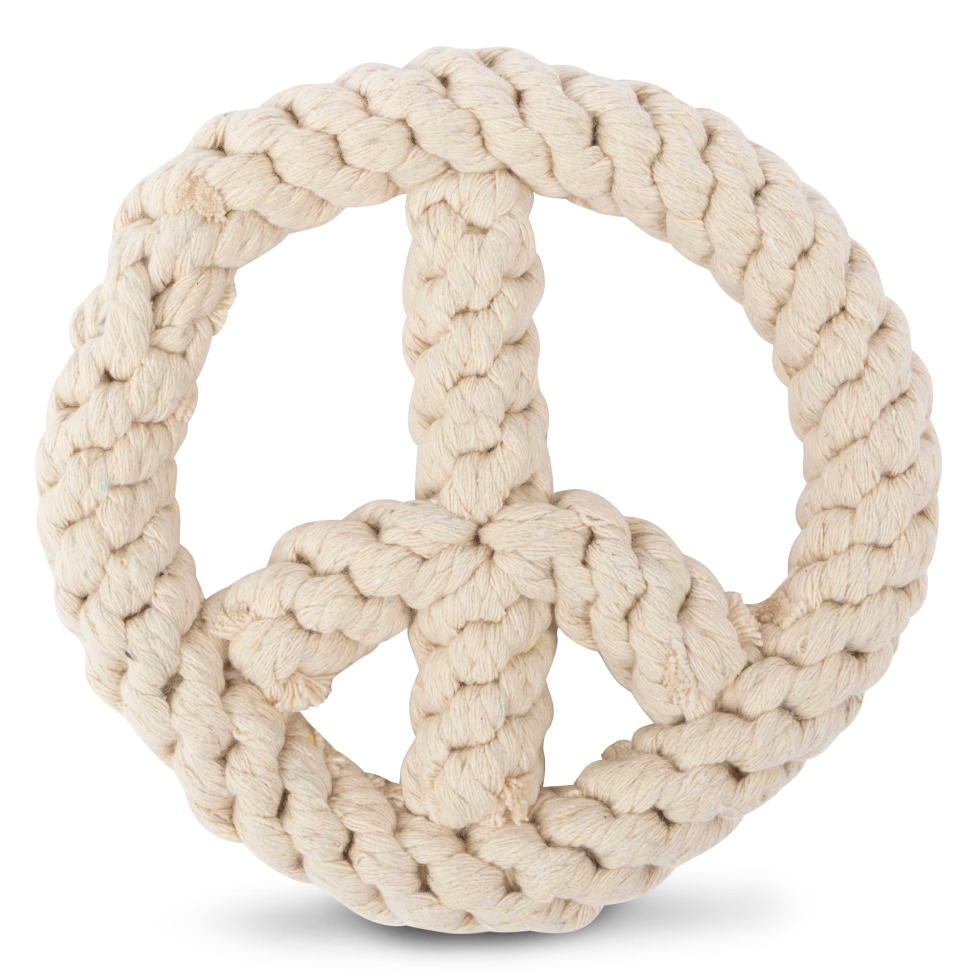 Harry Barker Rope Peace Dog Toy