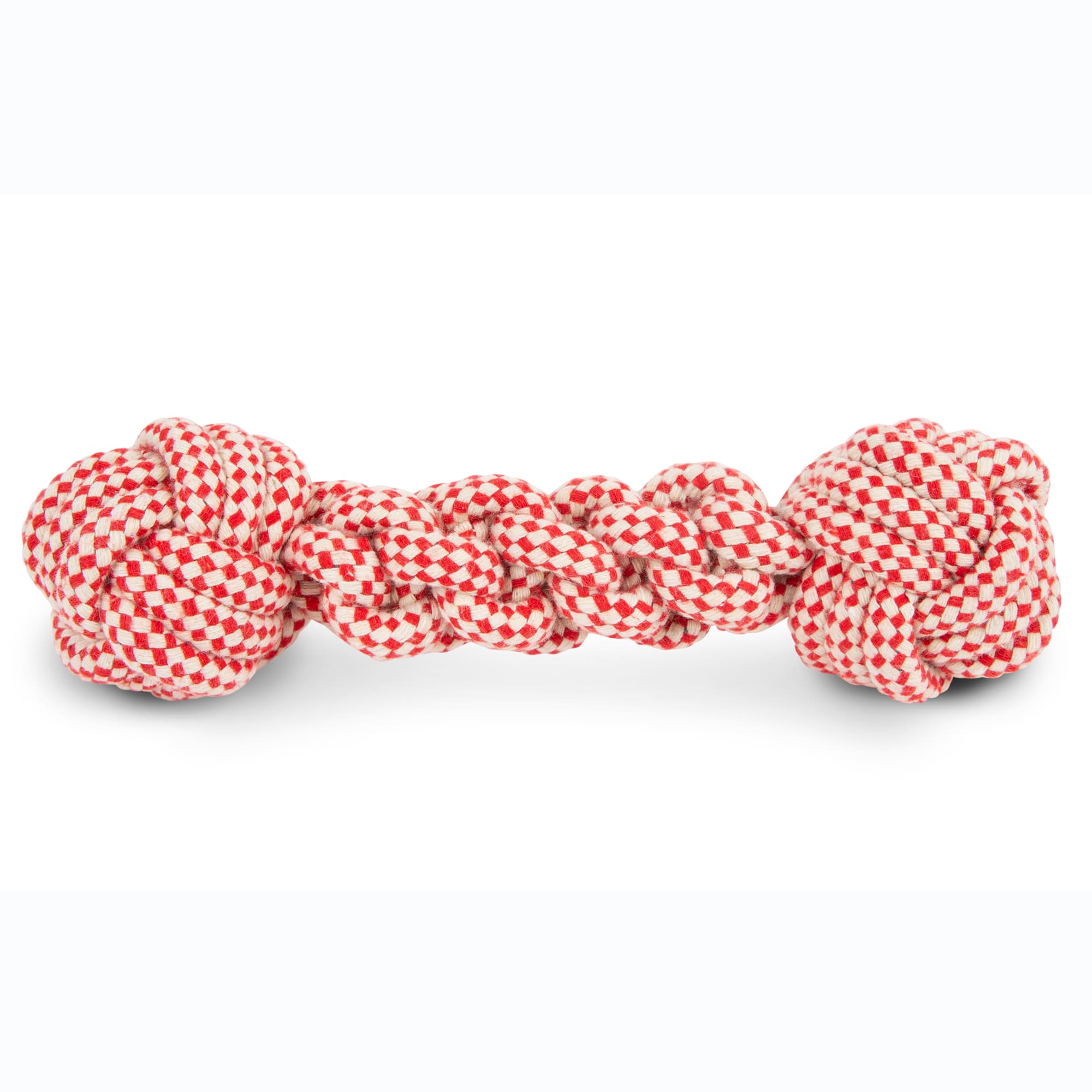 NCAA Pet Tug Toys Bone with Rope Toy Louisville Cardinals Red/Gray