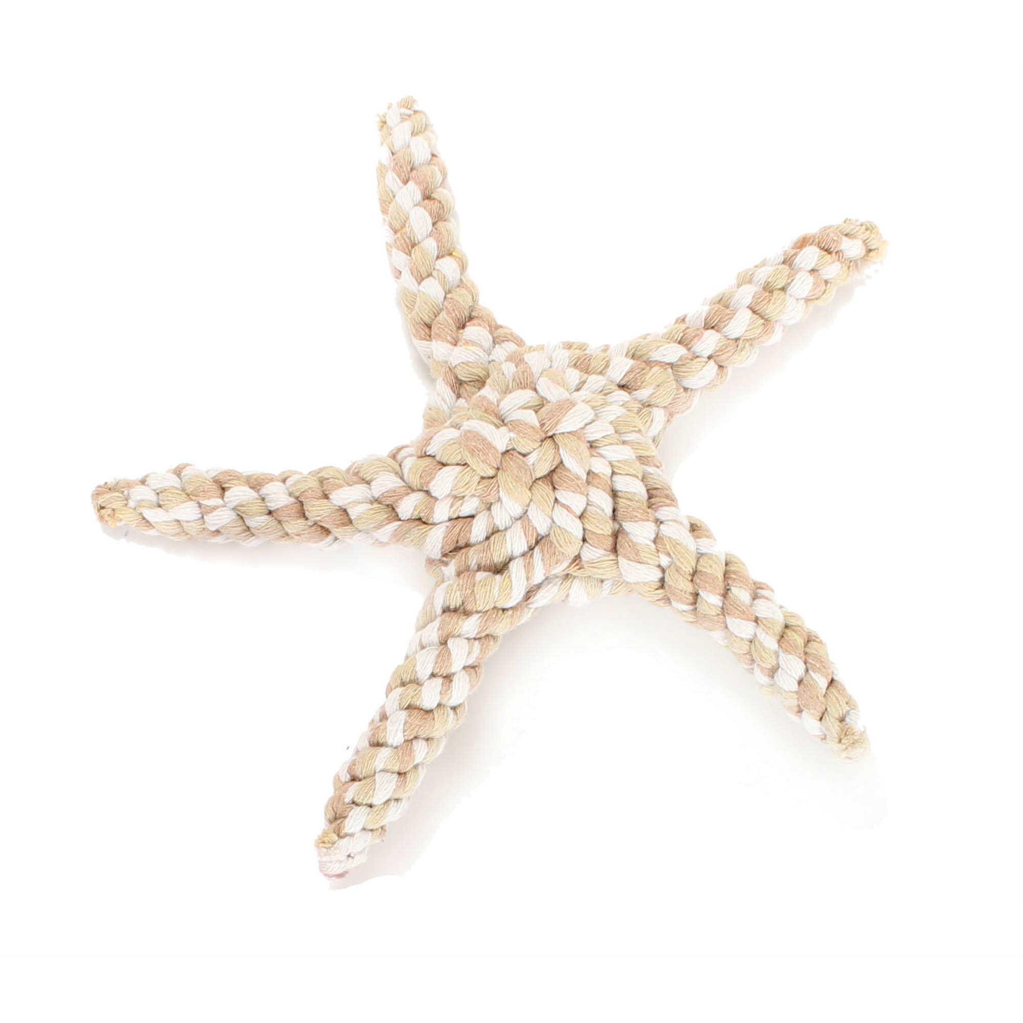P5095579 Harry Barker Tan Rope Starfish Dog Toy sku P5095579