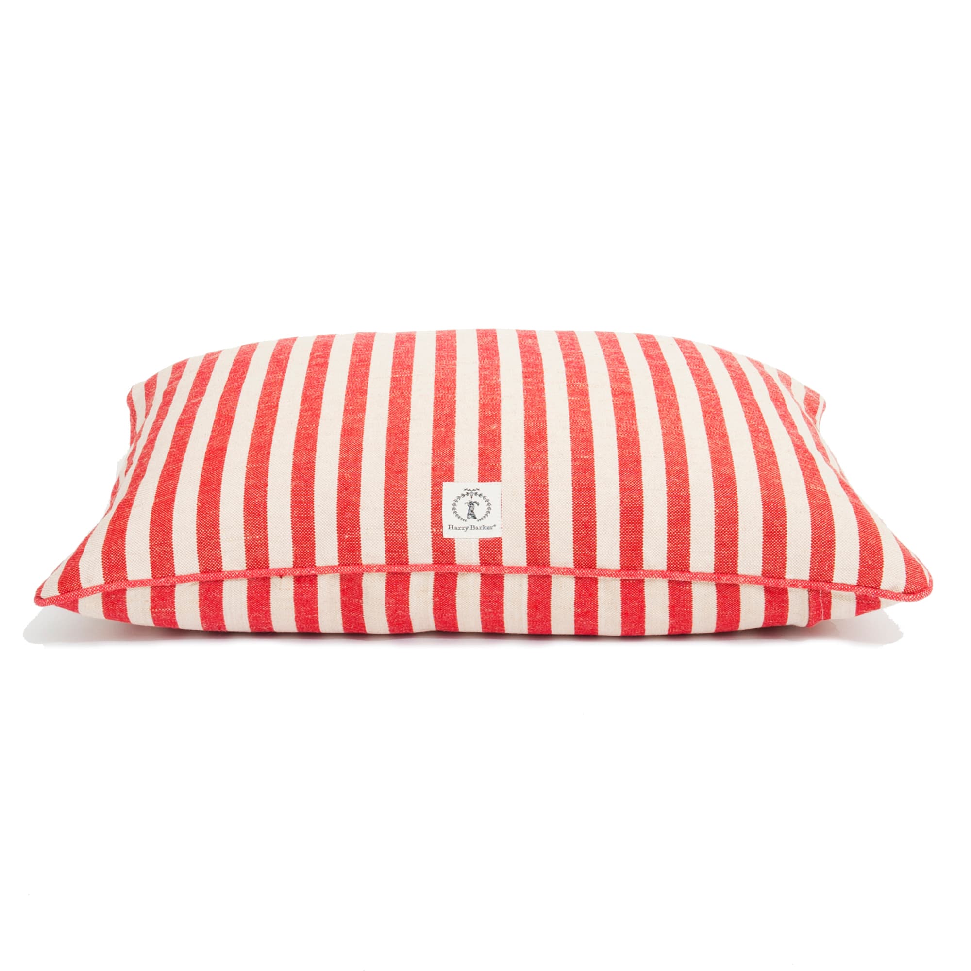 Harry Barker Red Vintage Stripe Envelope Dog Bed, 30" L X 24" W Petco