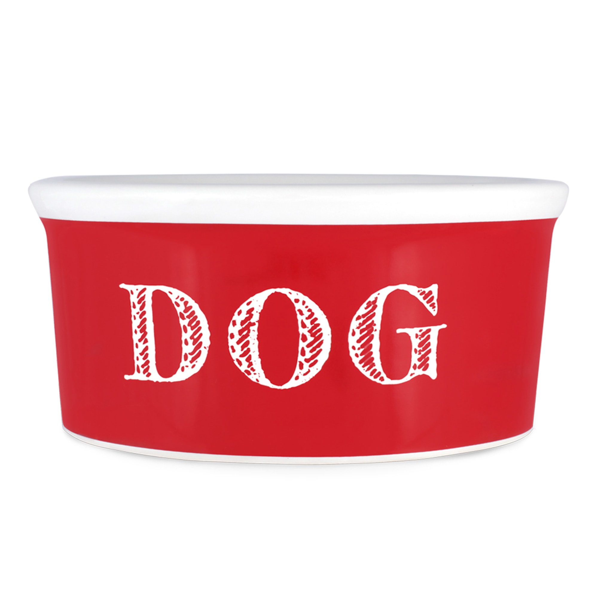 Harry Barker Red Cape Cod Dog Bowl