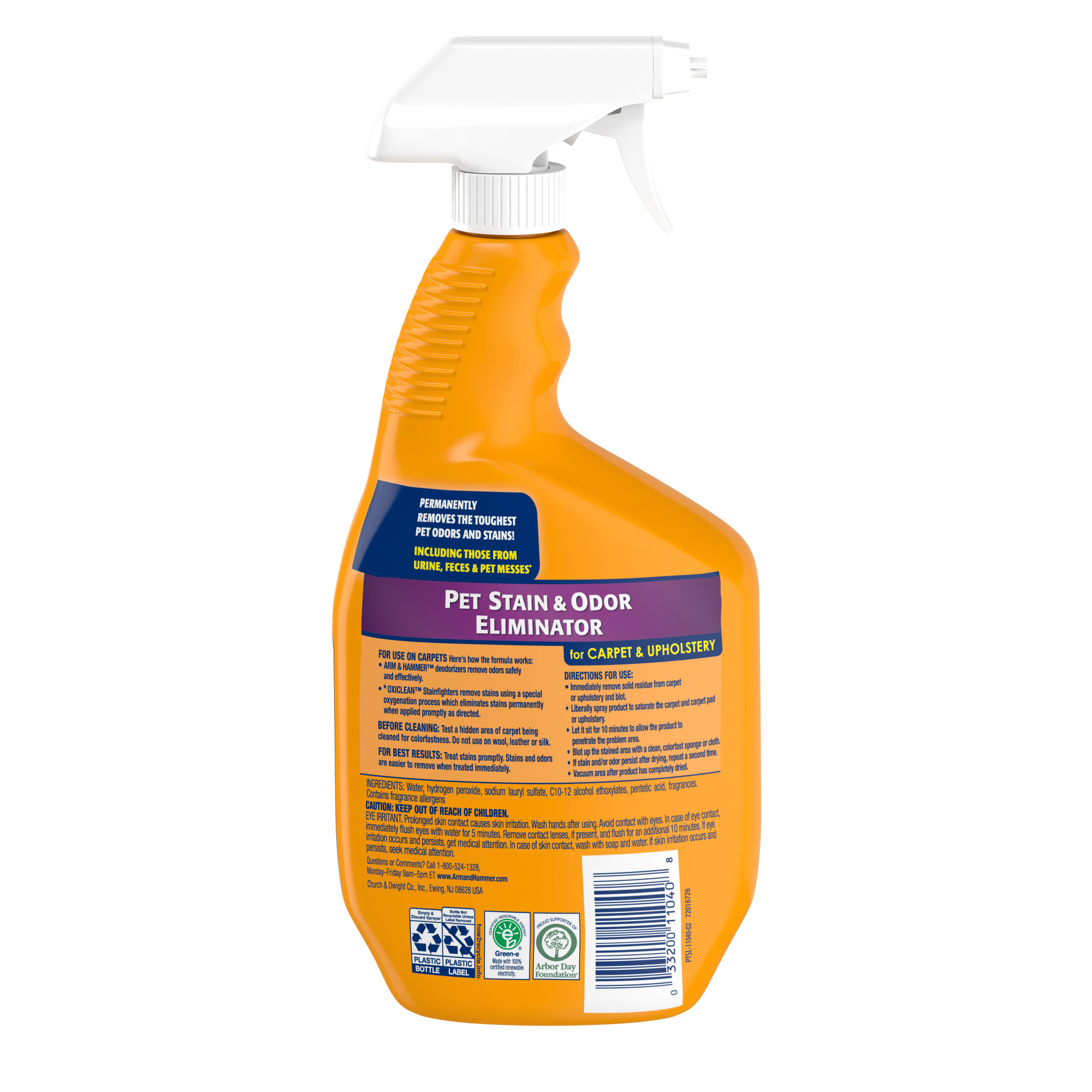 Arm and hammer pet stain and odor remover hotsell