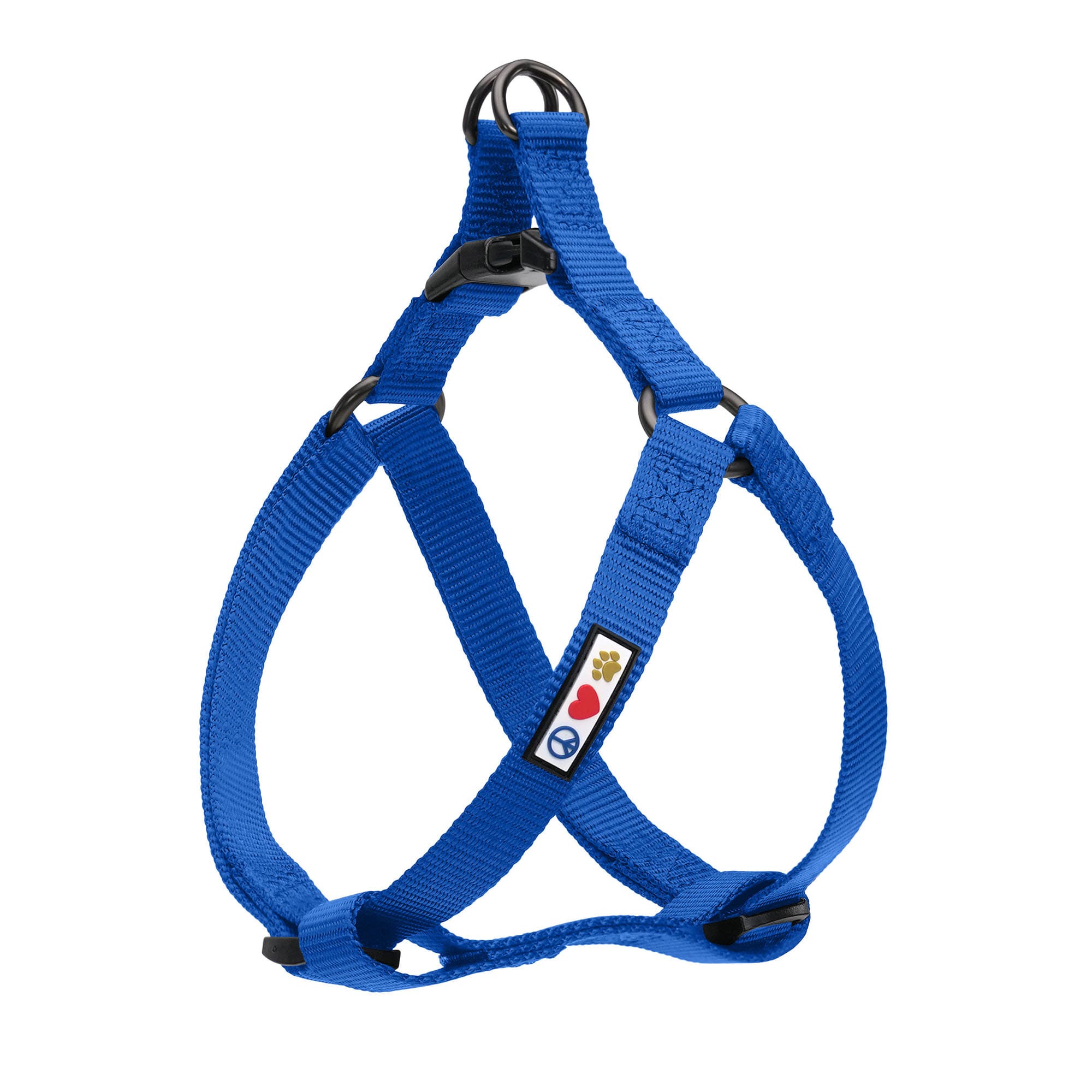Pawtitas Solid Color Blue Puppy or Dog Harness, Small Petco