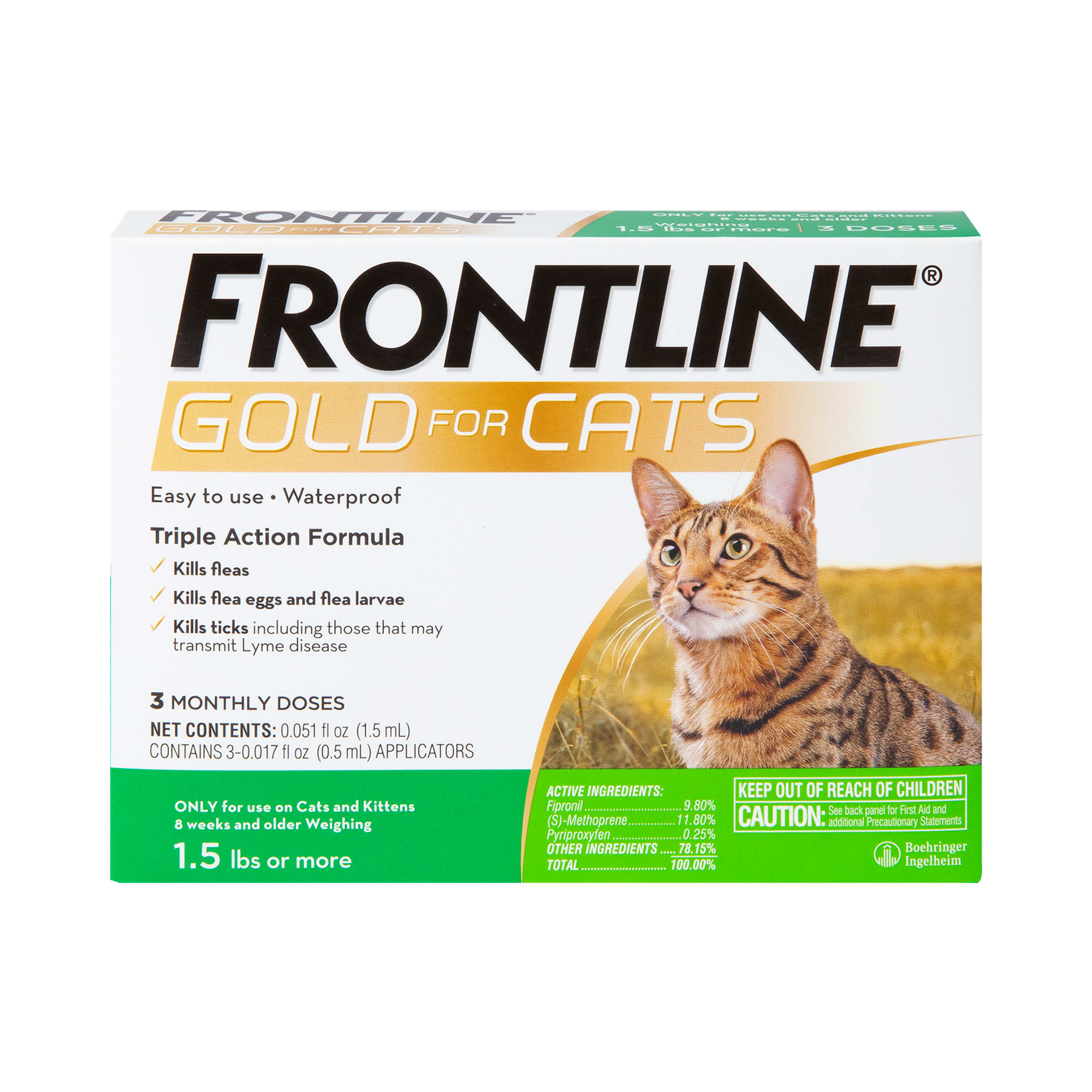 Frontline for 2025 cats reviews