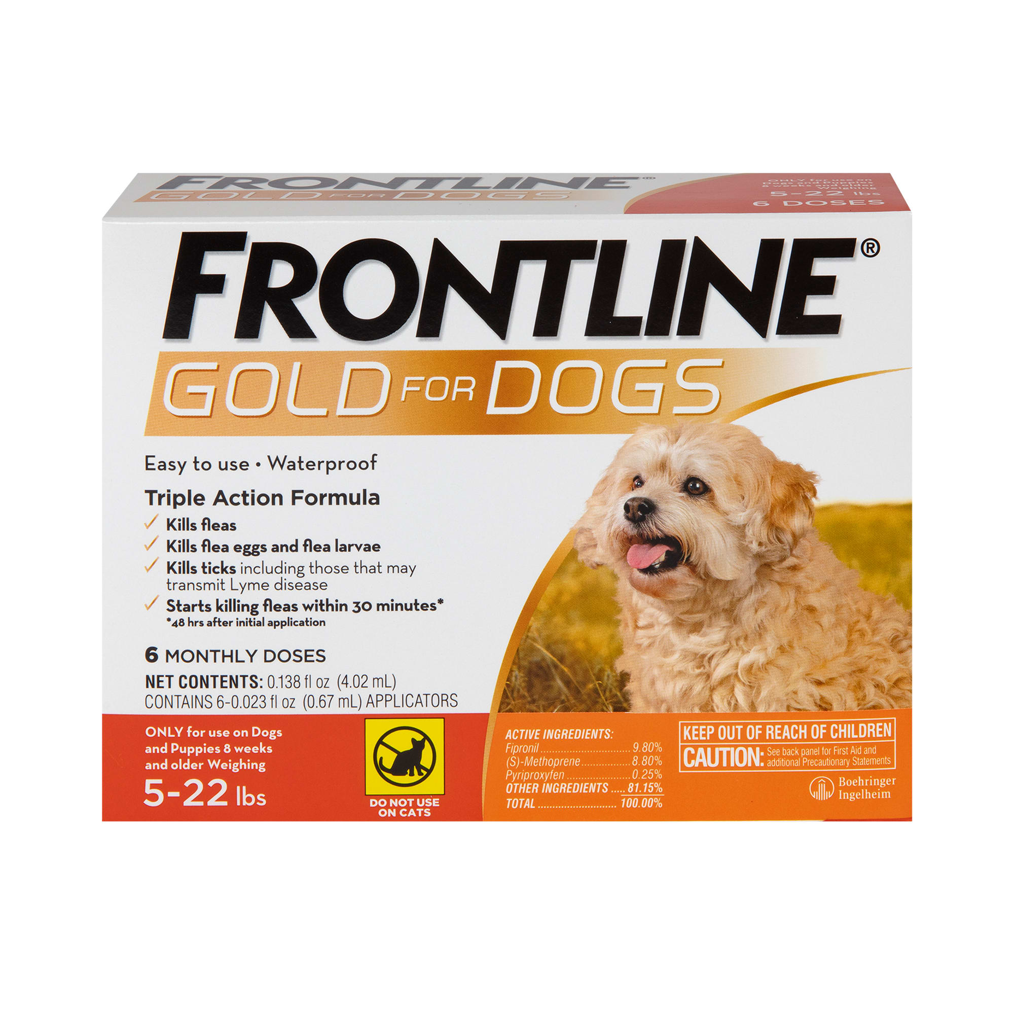 frontline drops for dogs