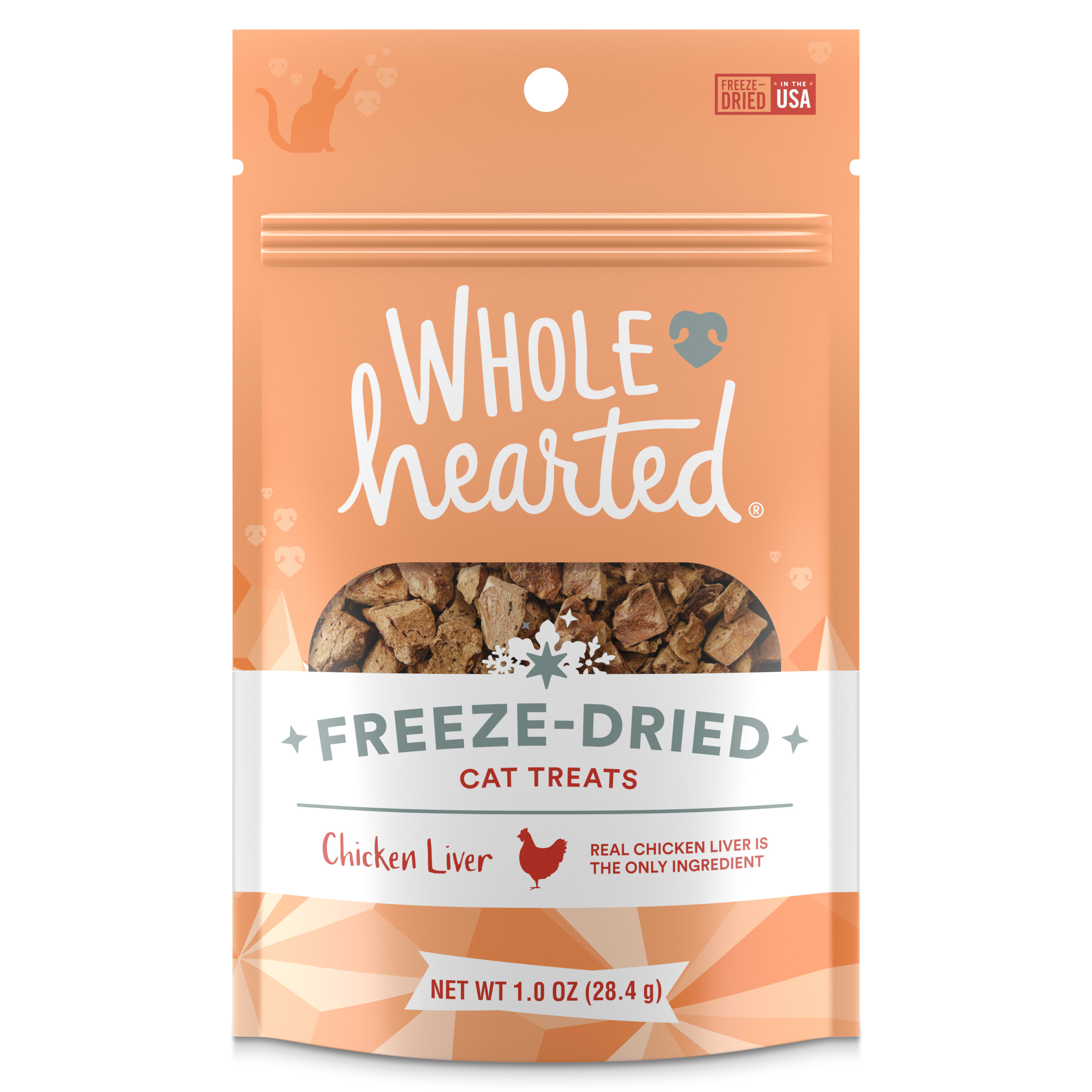 WholeHearted Chicken Liver Freeze Dried Cat Treats 2 oz. Petco