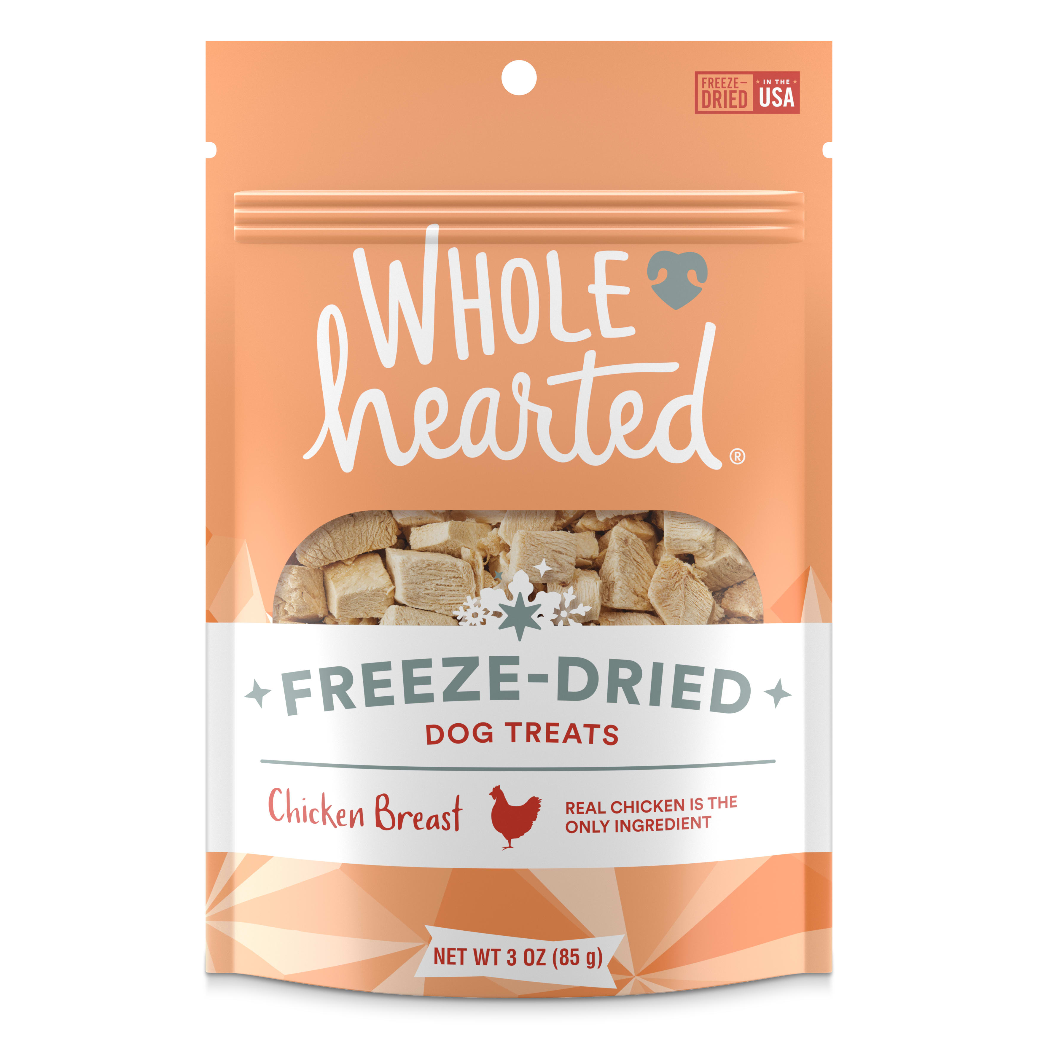 WholeHearted Chicken Breast Freeze Dried Dog Treats 7 oz