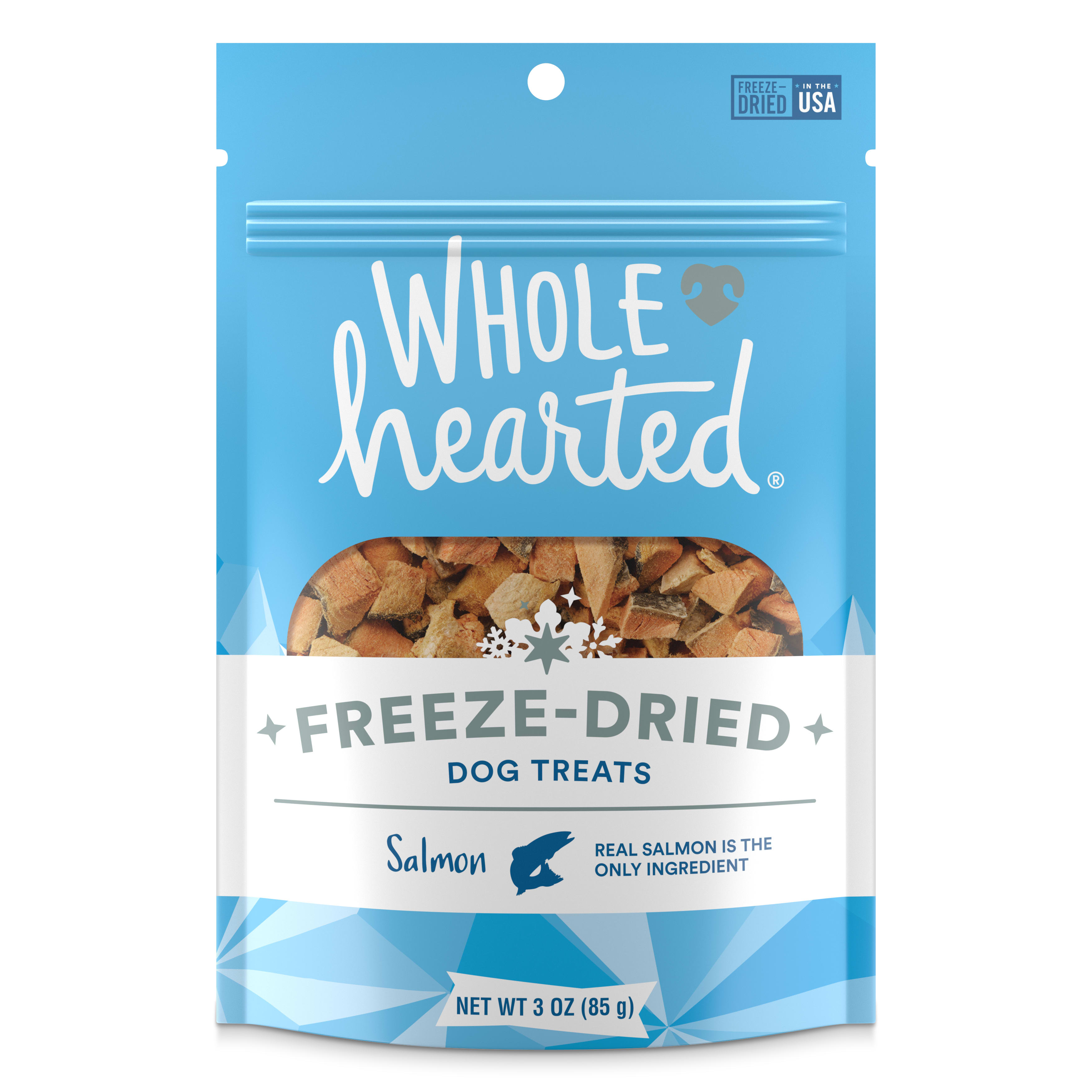 WholeHearted Salmon Freeze Dried Dog Treats 3 oz