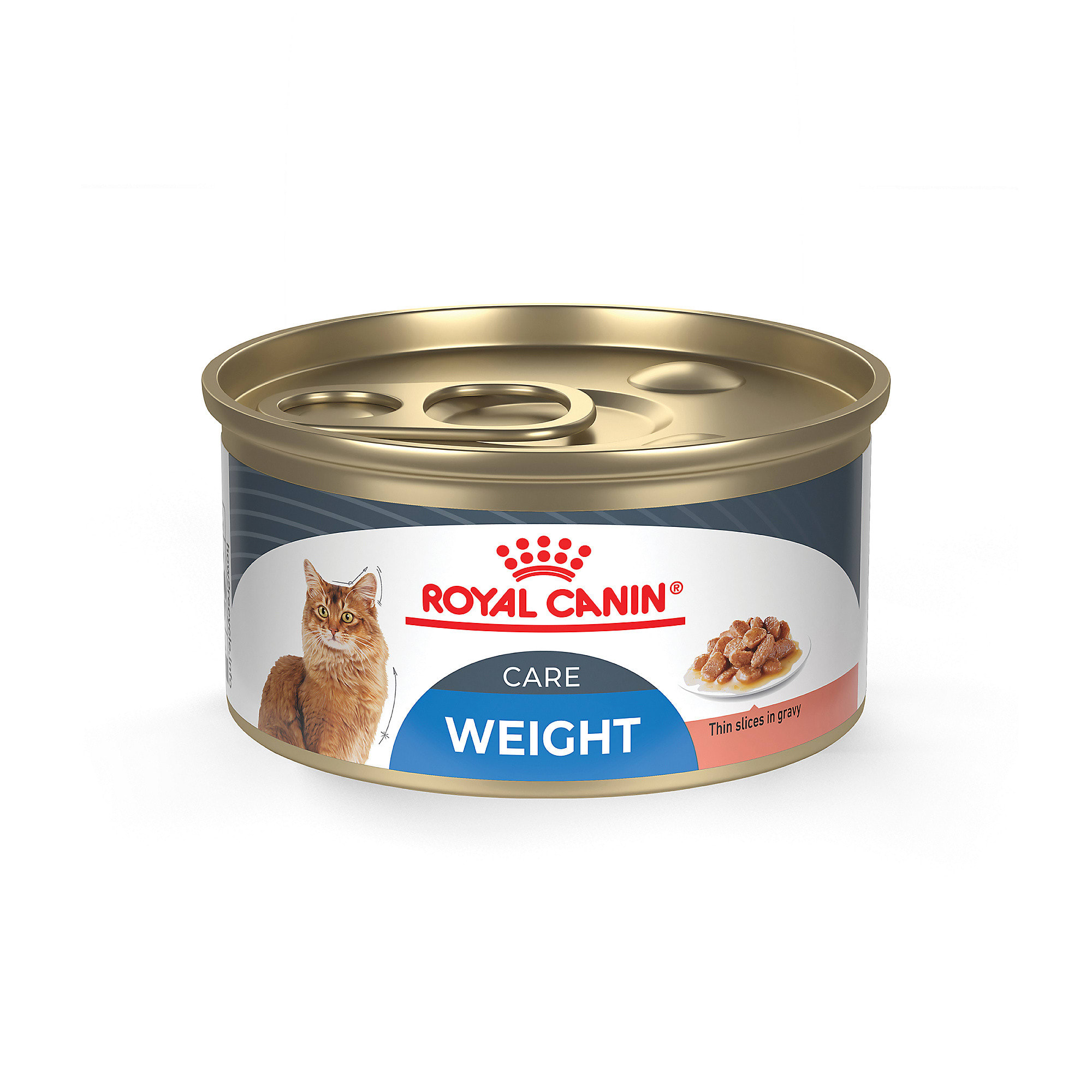 Royal Canin Feline Weight Care Thin Slices in Gravy Canned Adult Wet Cat  Food, Case of 24 Petco