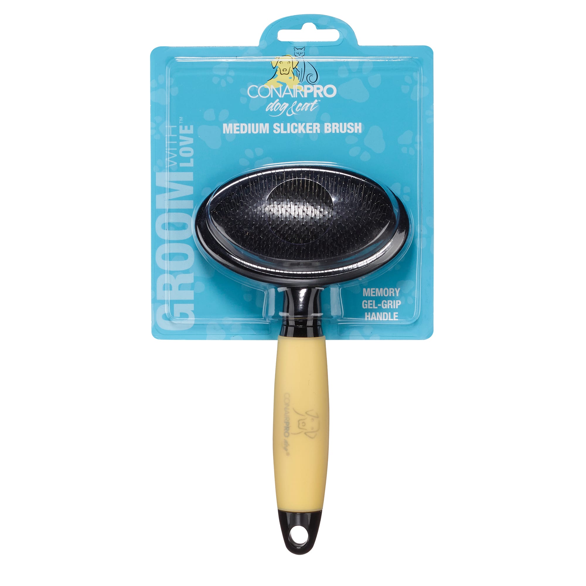 UPC 074108257178 product image for ConairPro Dog & Cat Slicker Dog Brush, Medium | upcitemdb.com