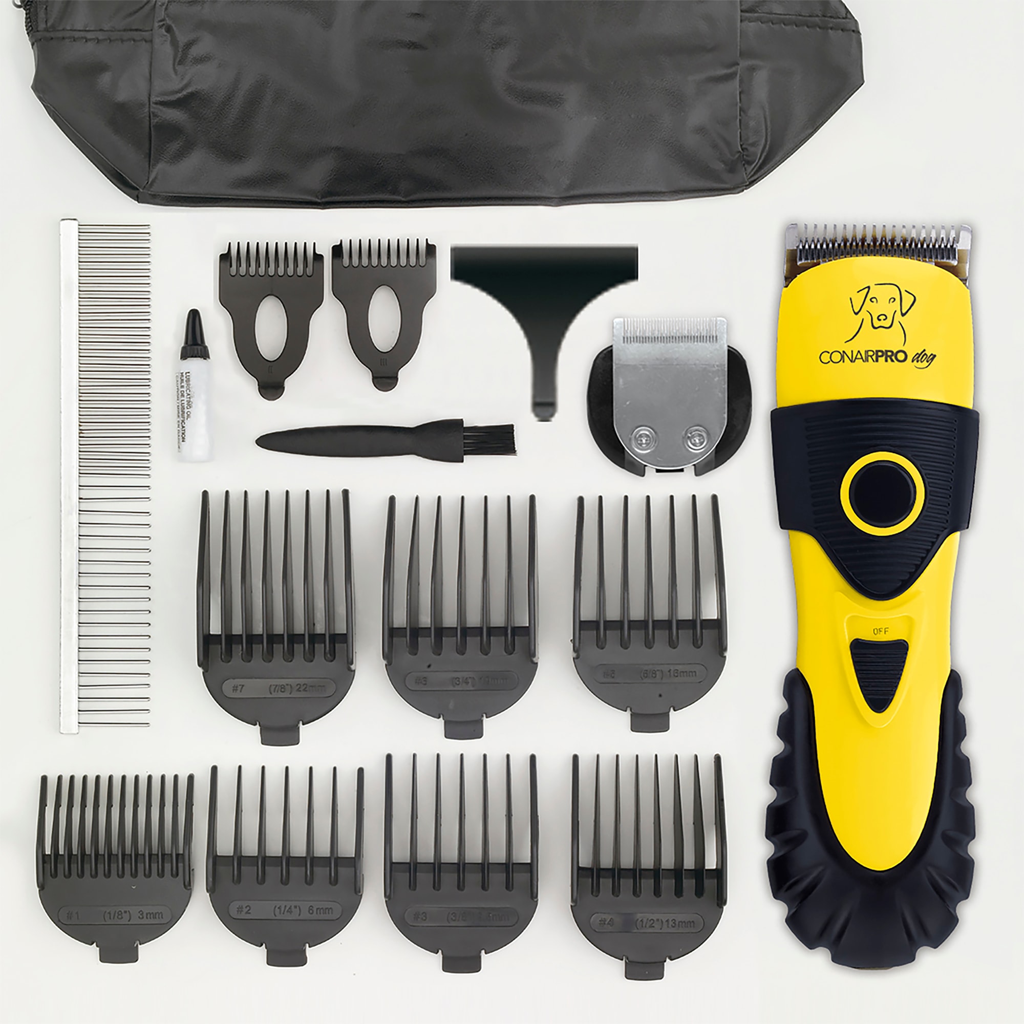 ConairPro dog & cat 2-In-1 Clipper/Trimmer Pet Grooming Kit, 17 Piece