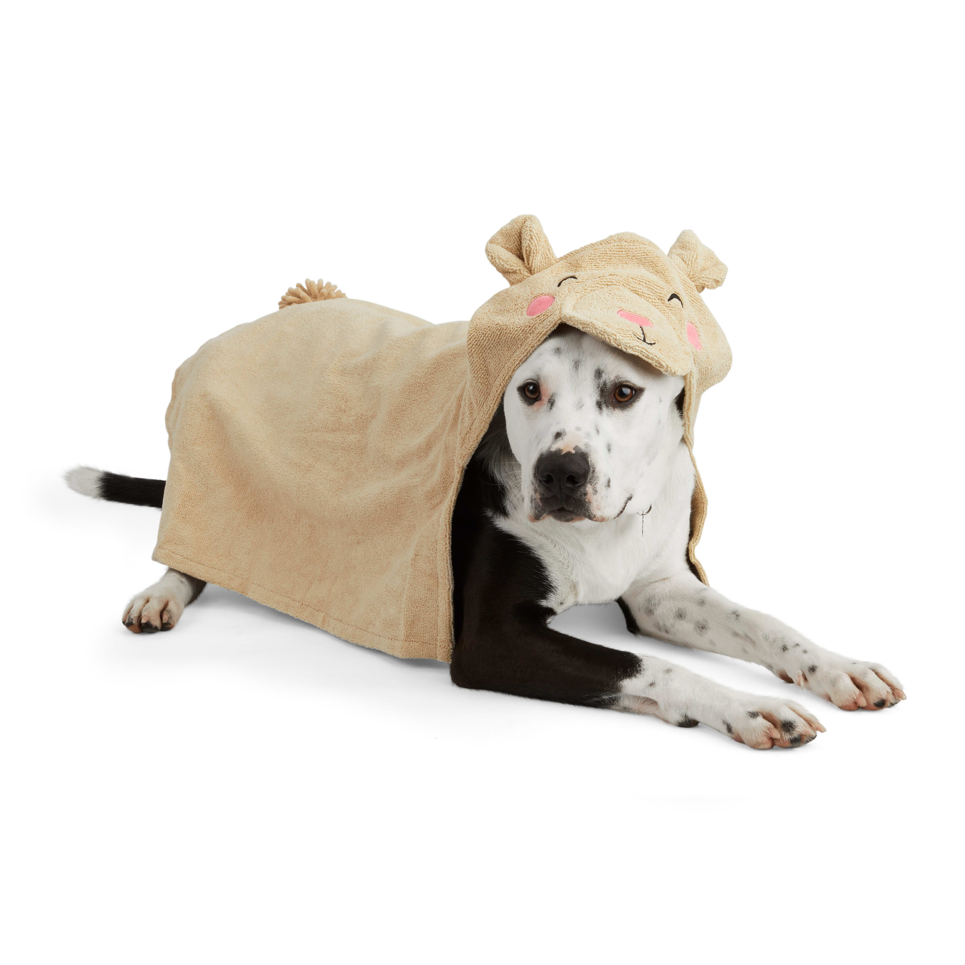 Small Light Brown Extra Absorbent Dog Drying Towel