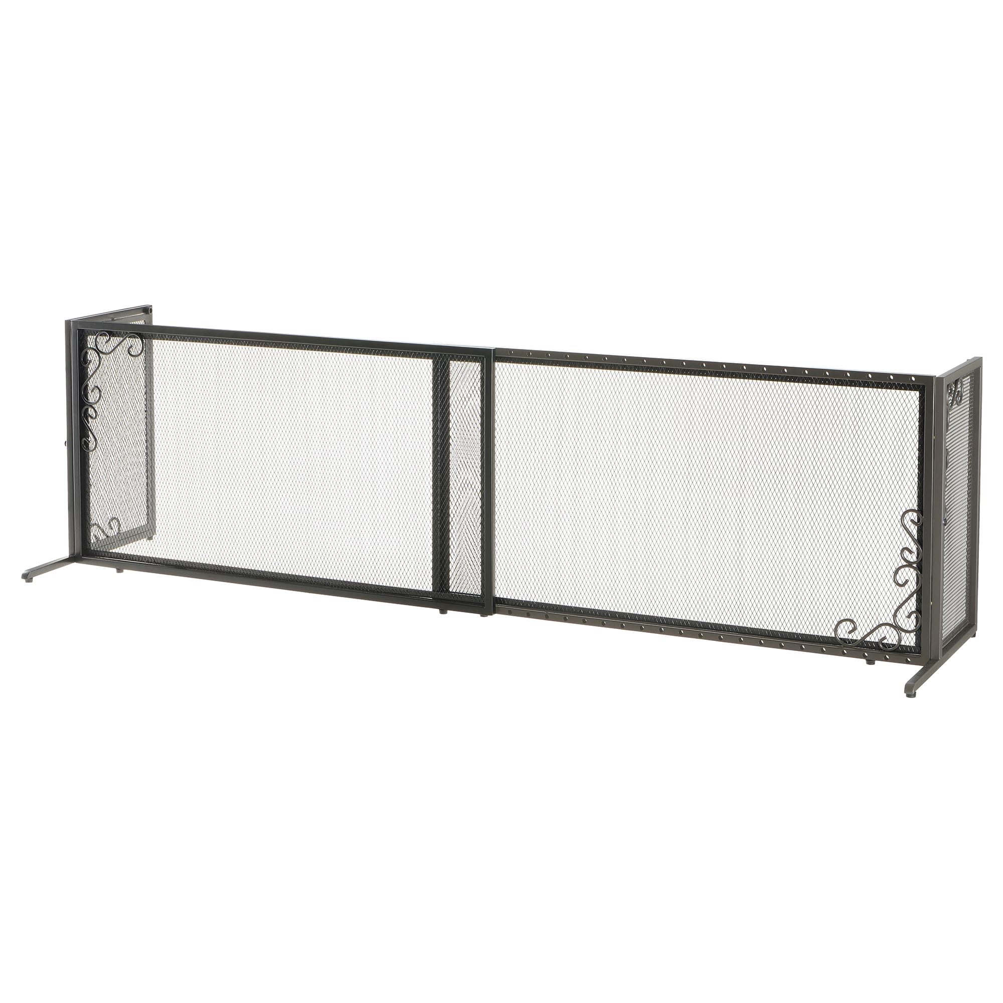 Richell Freestanding Antique Bronze Metal Mesh for Dogs