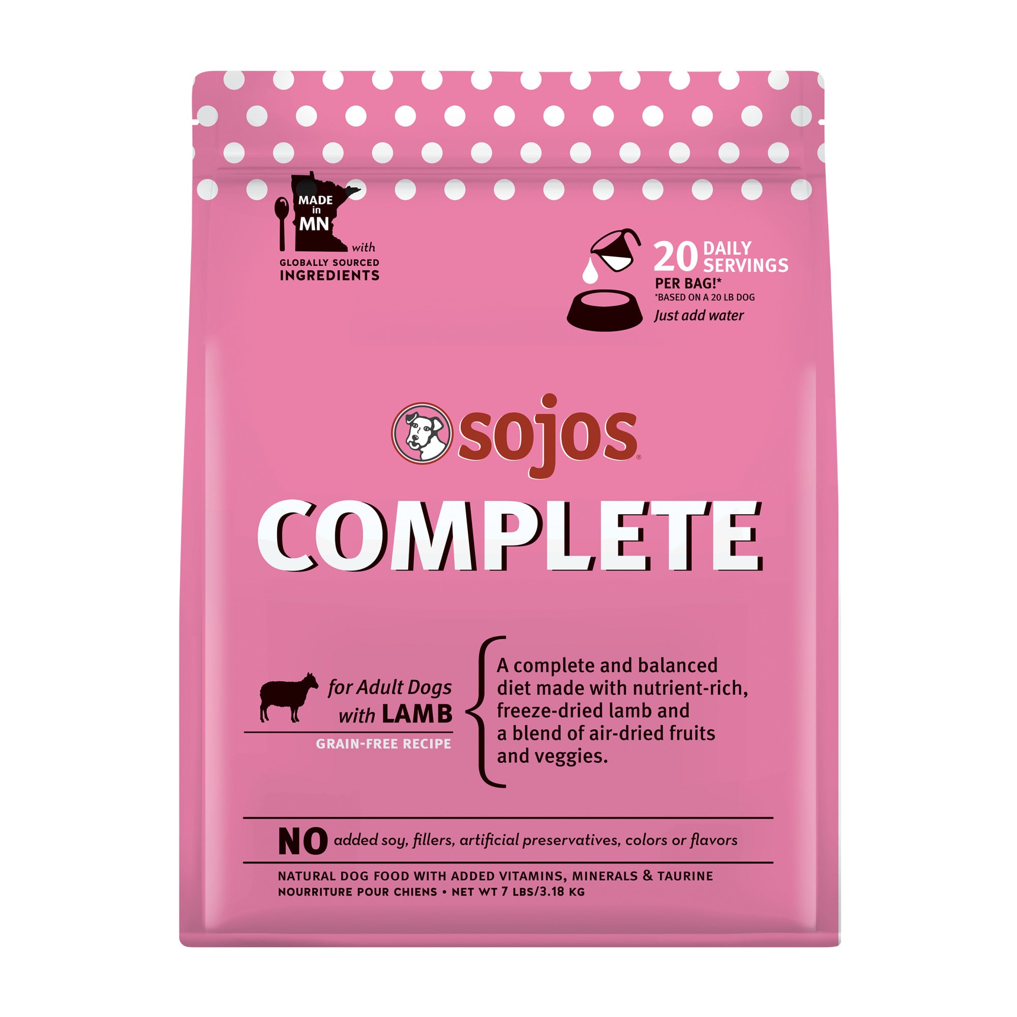 Sojos deals dog food