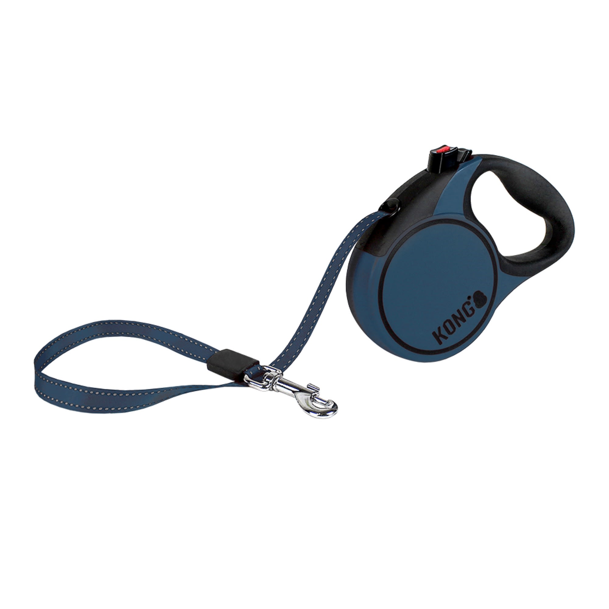 KONG Blue Terrain Retractable Dog Leash for Dogs Up To 25 lbs., 10