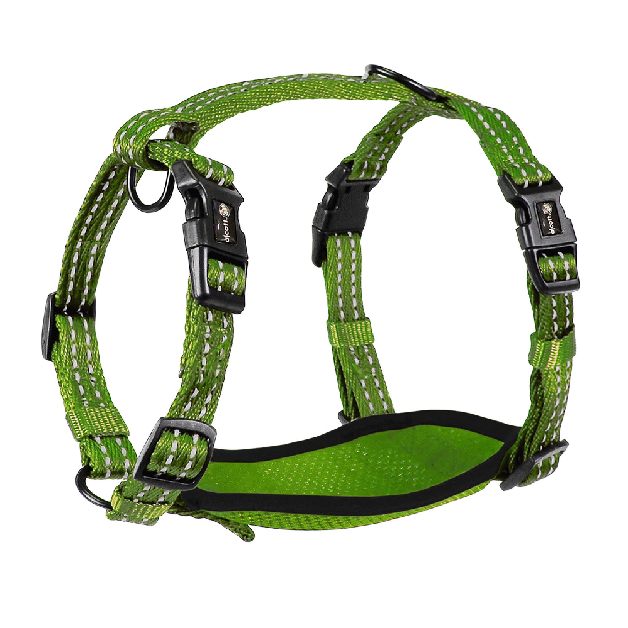 alcott Green Adventure Dog Harness, Small