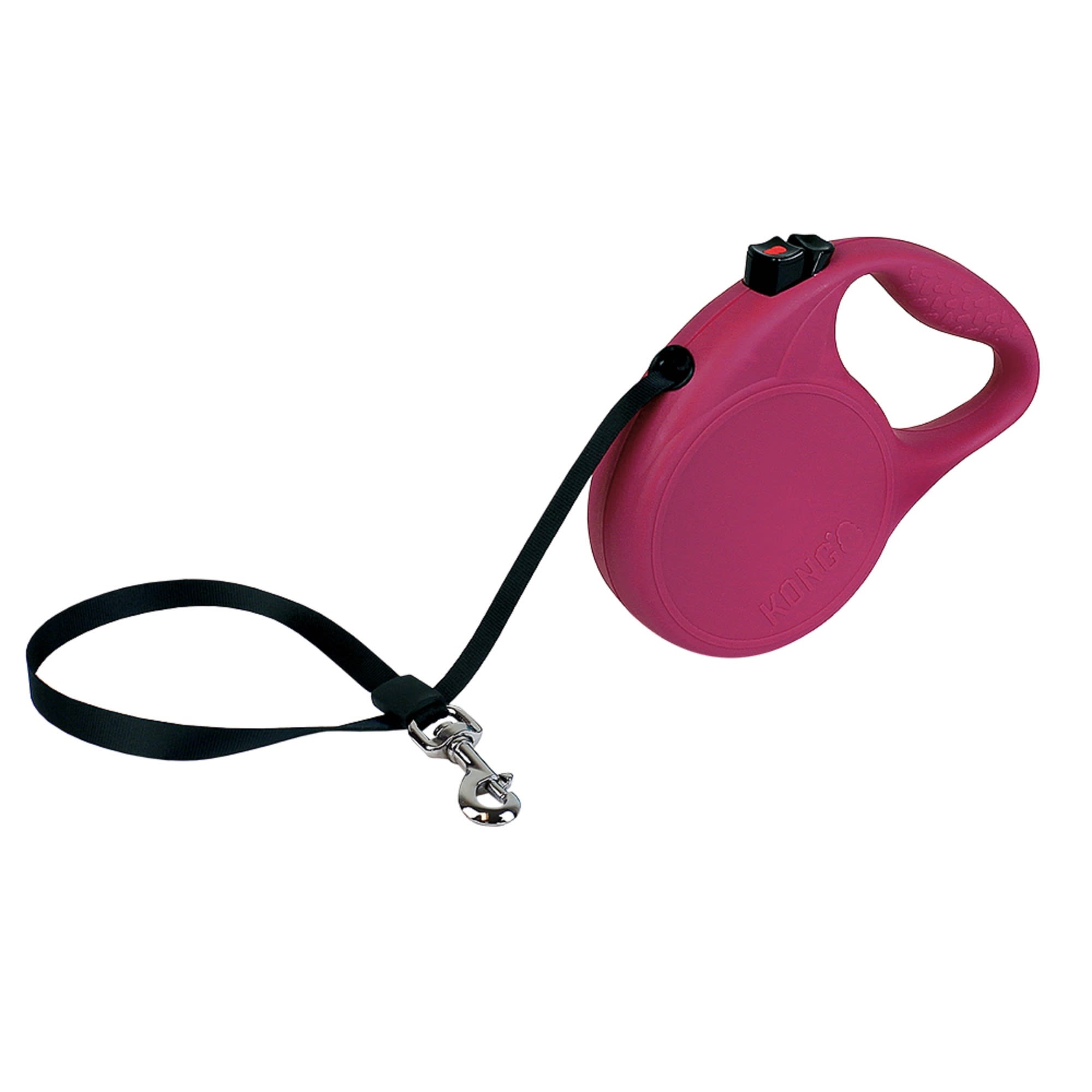 Flexi New Neon Reflective Tape Retractable Dog Leash, 16' ft., Small