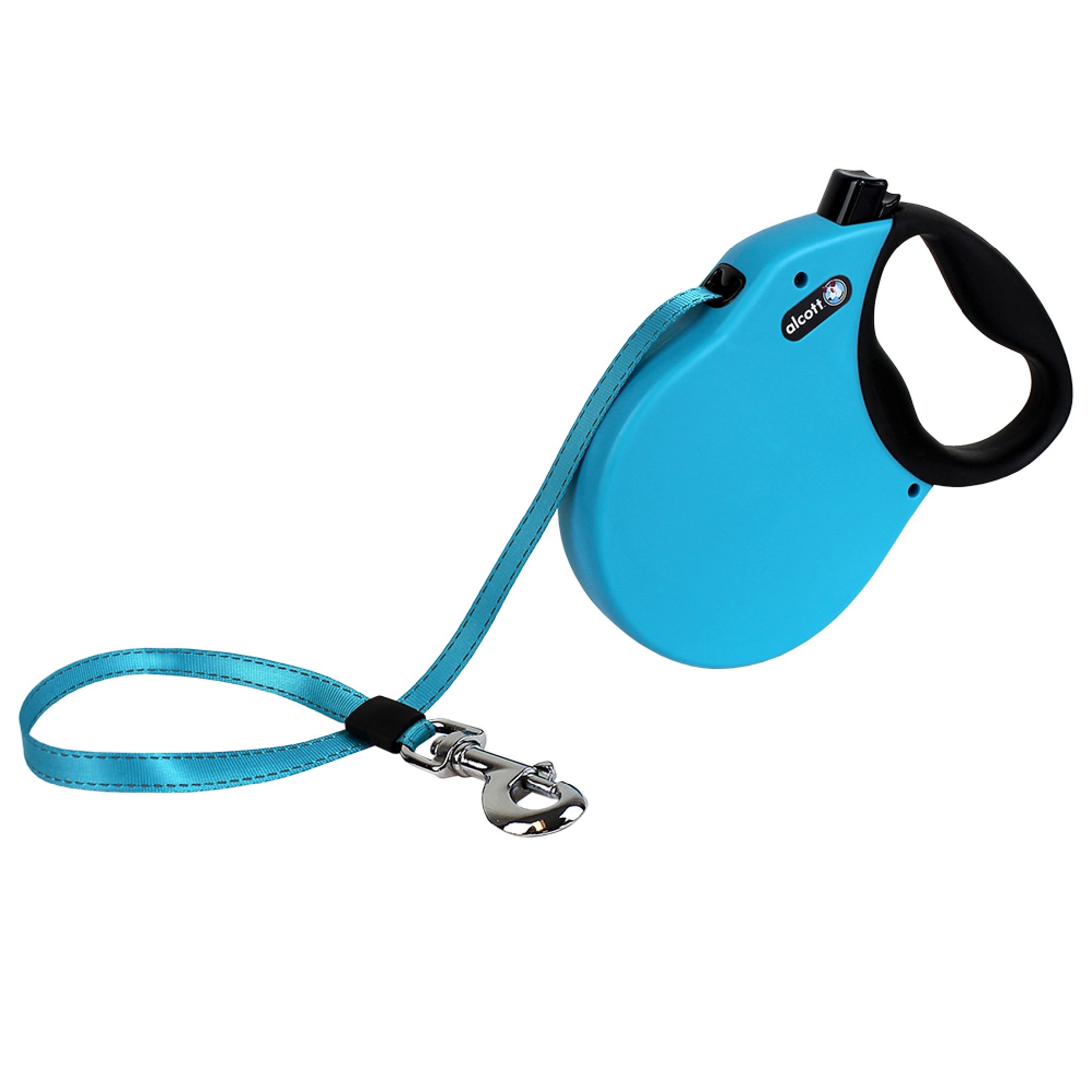 Blue Waterproof Dog Leash Made of Biothane [L62BL1073 Blue