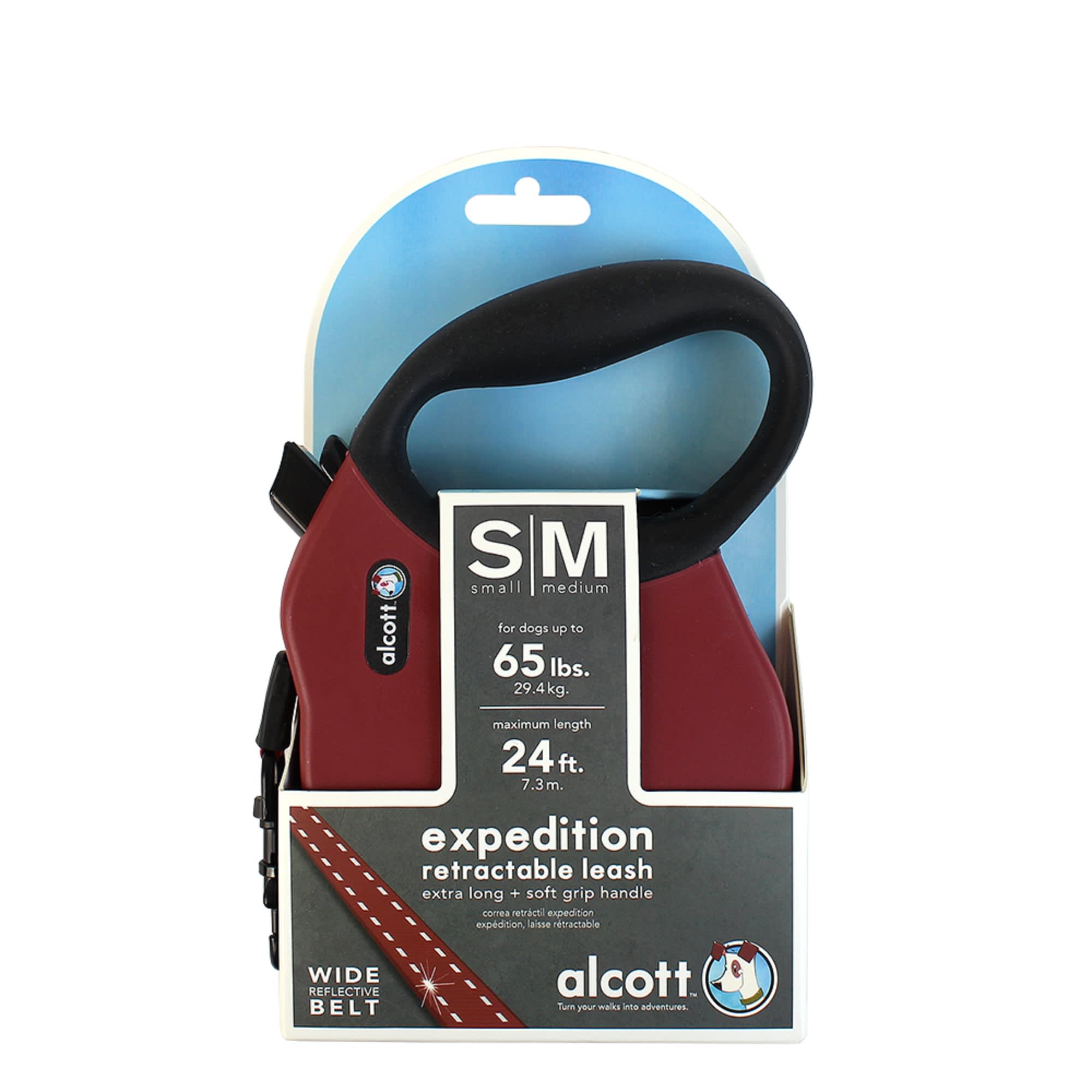 Alcott retractable outlet dog leash