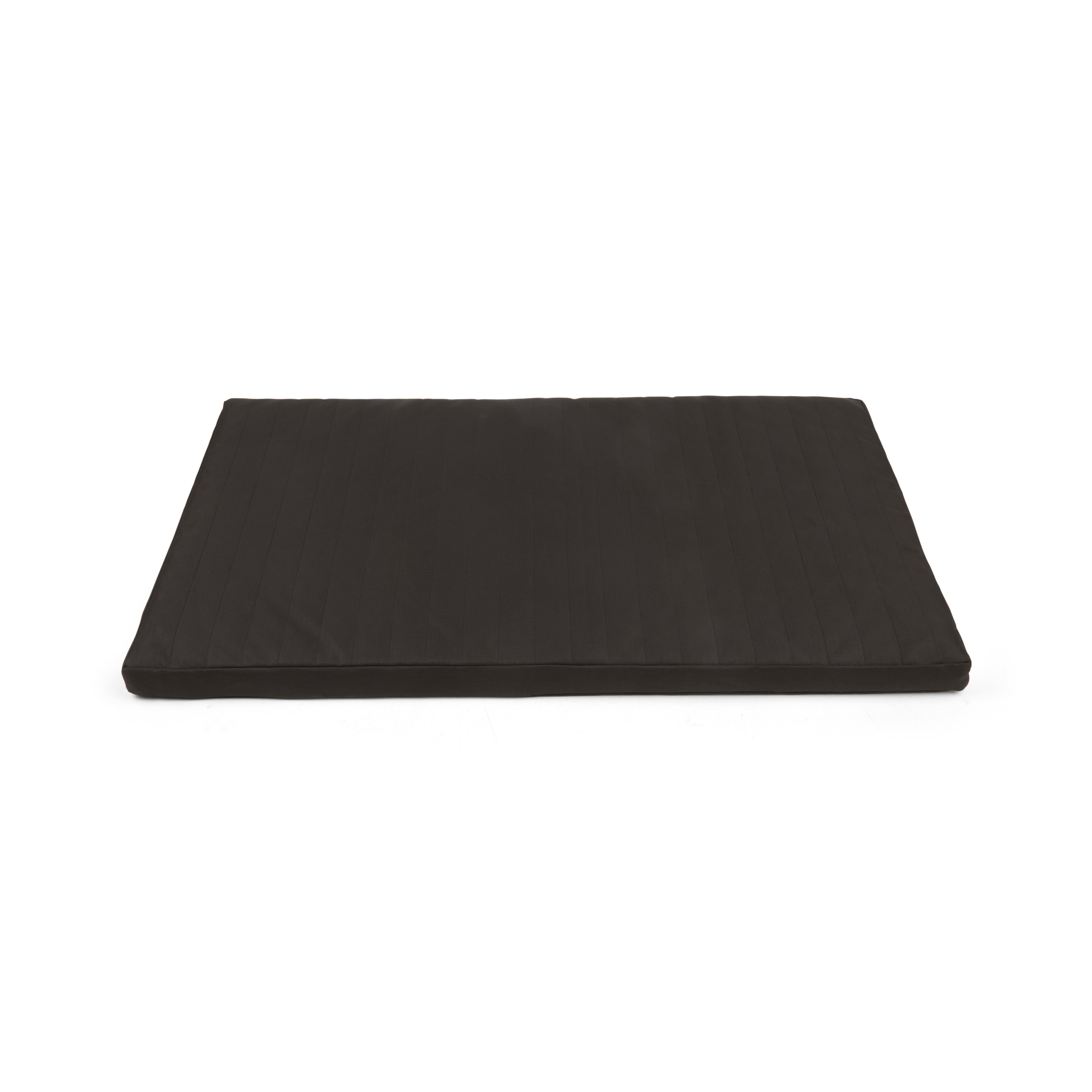 EveryYay Happy Place Black Durable Dog Mat, 46.5