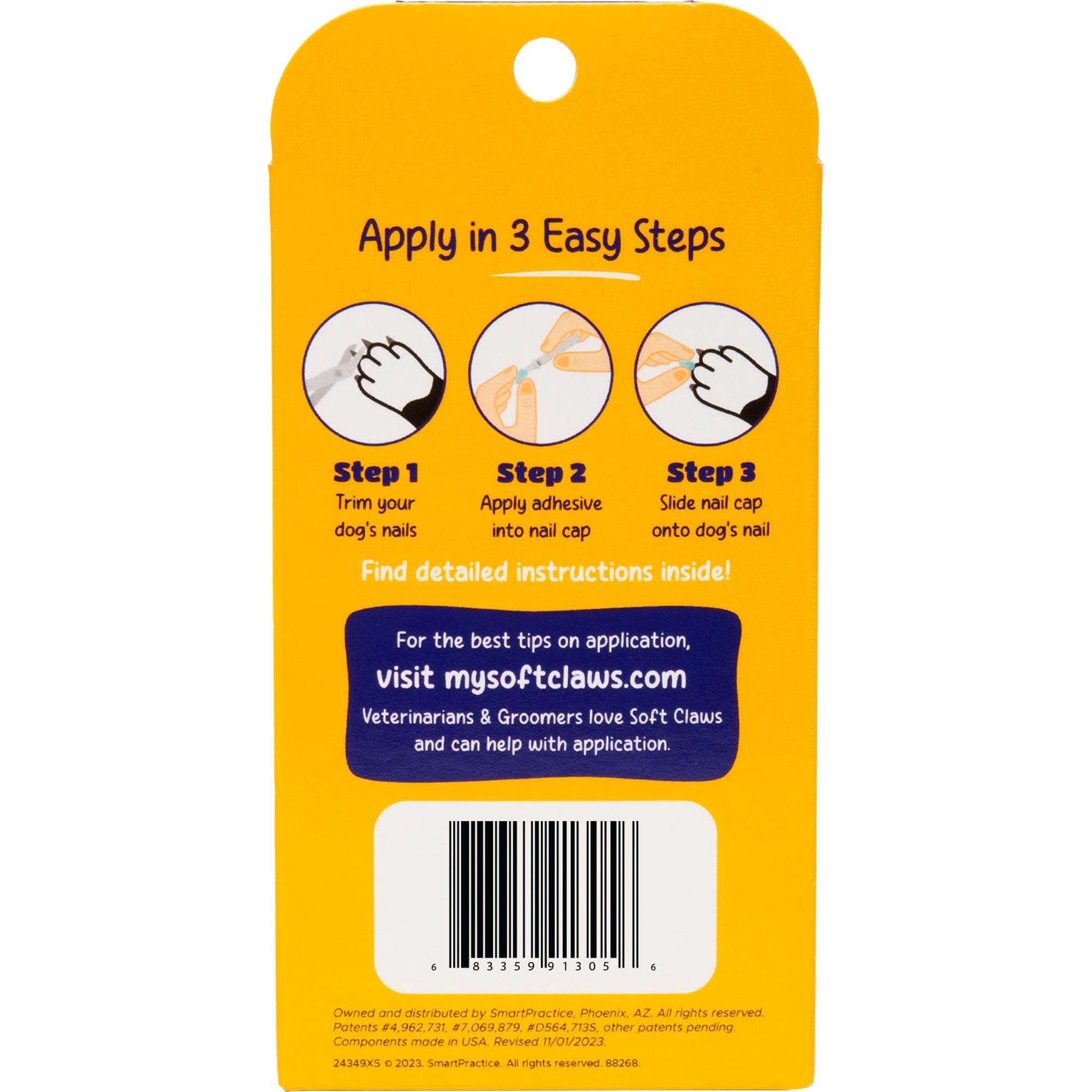 Dog nail caps petco sales