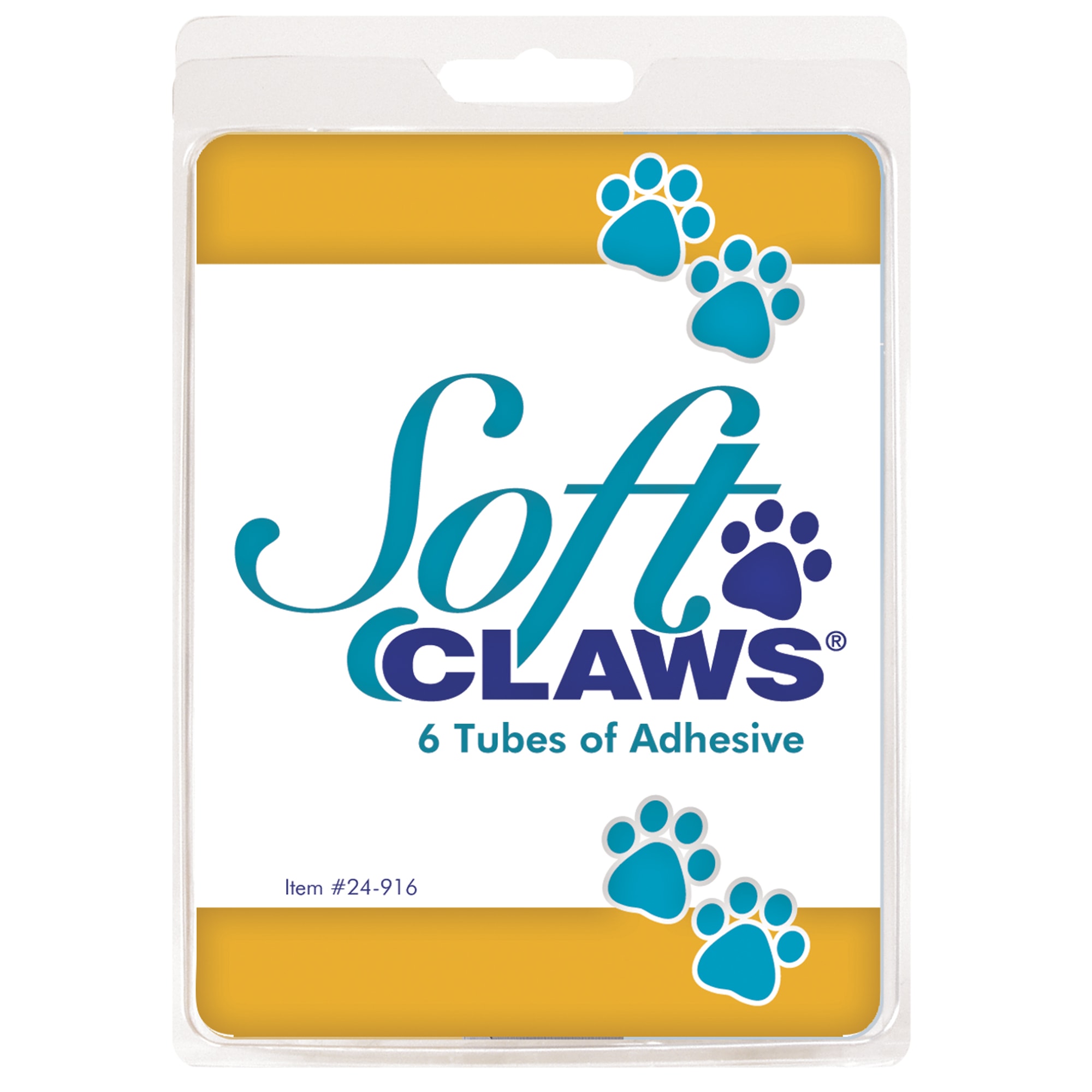 Soft best sale claws glue