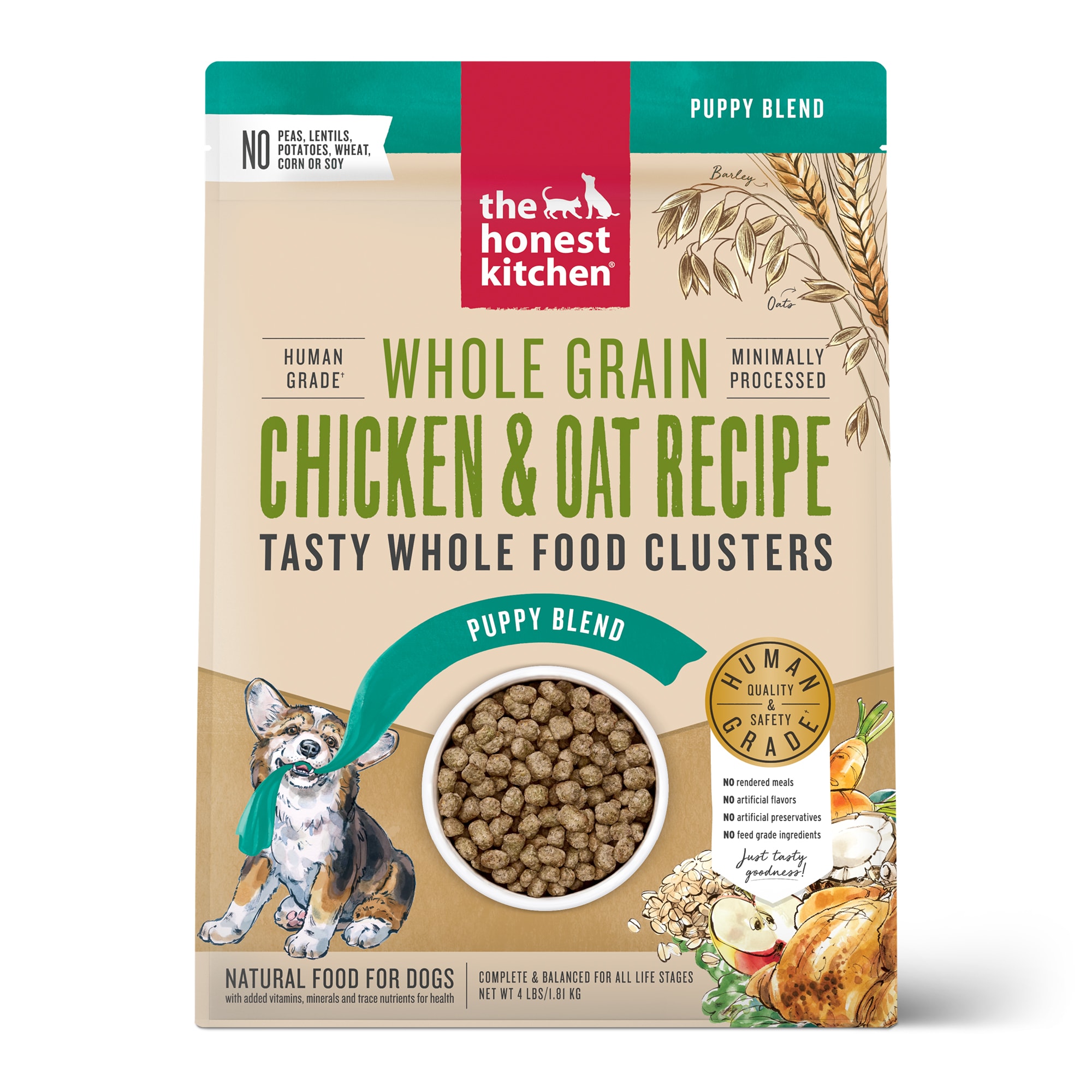 The Honest Kitchen Whole Food Clusters Puppy Whole Grain ...